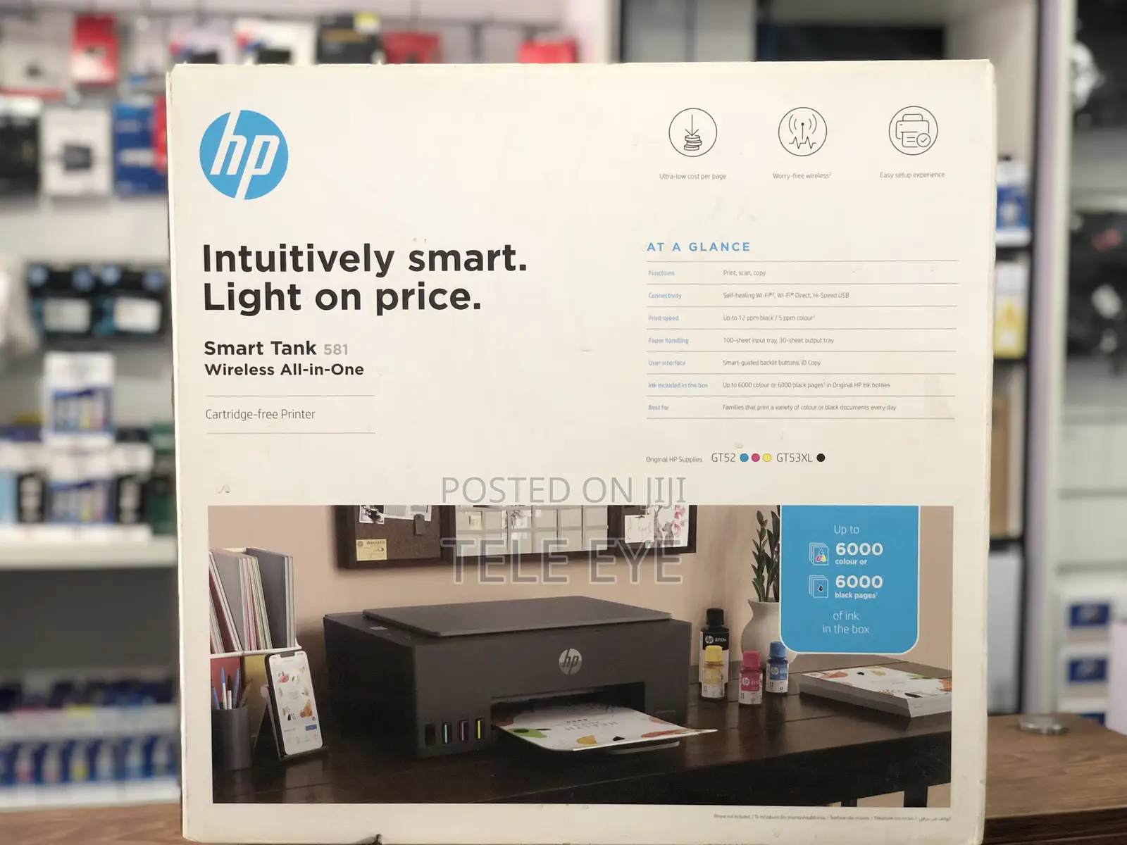 Hp Smart Tank 581 All-in-One Printer