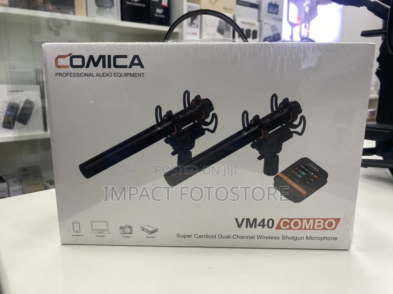 Comica Audio Vm40 Combo 2-person Wireless Shotgun Microphone