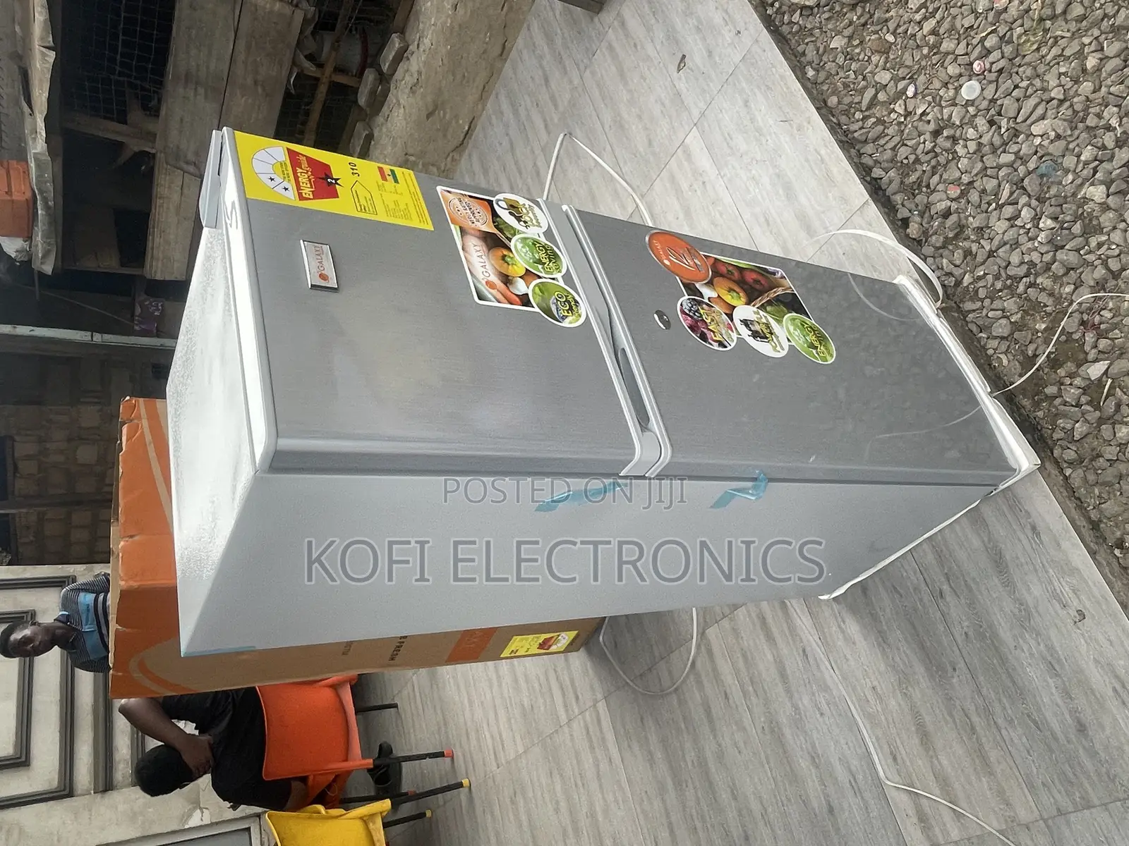 Galaxy 138litres Top Freezer Double Door Fridge