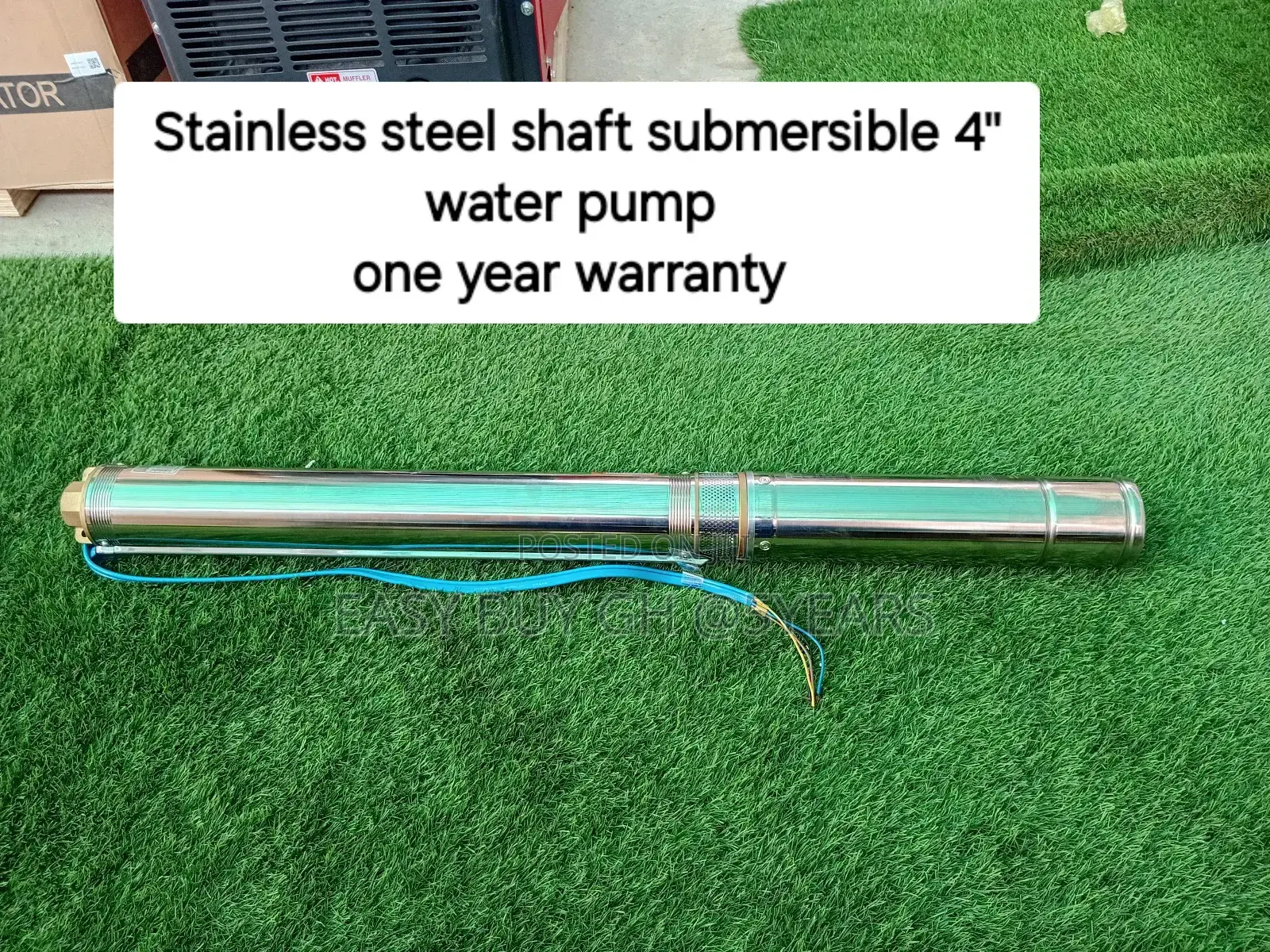 Stainless Steel Shaft Submersible Water Pump 4inch 1.5hp
