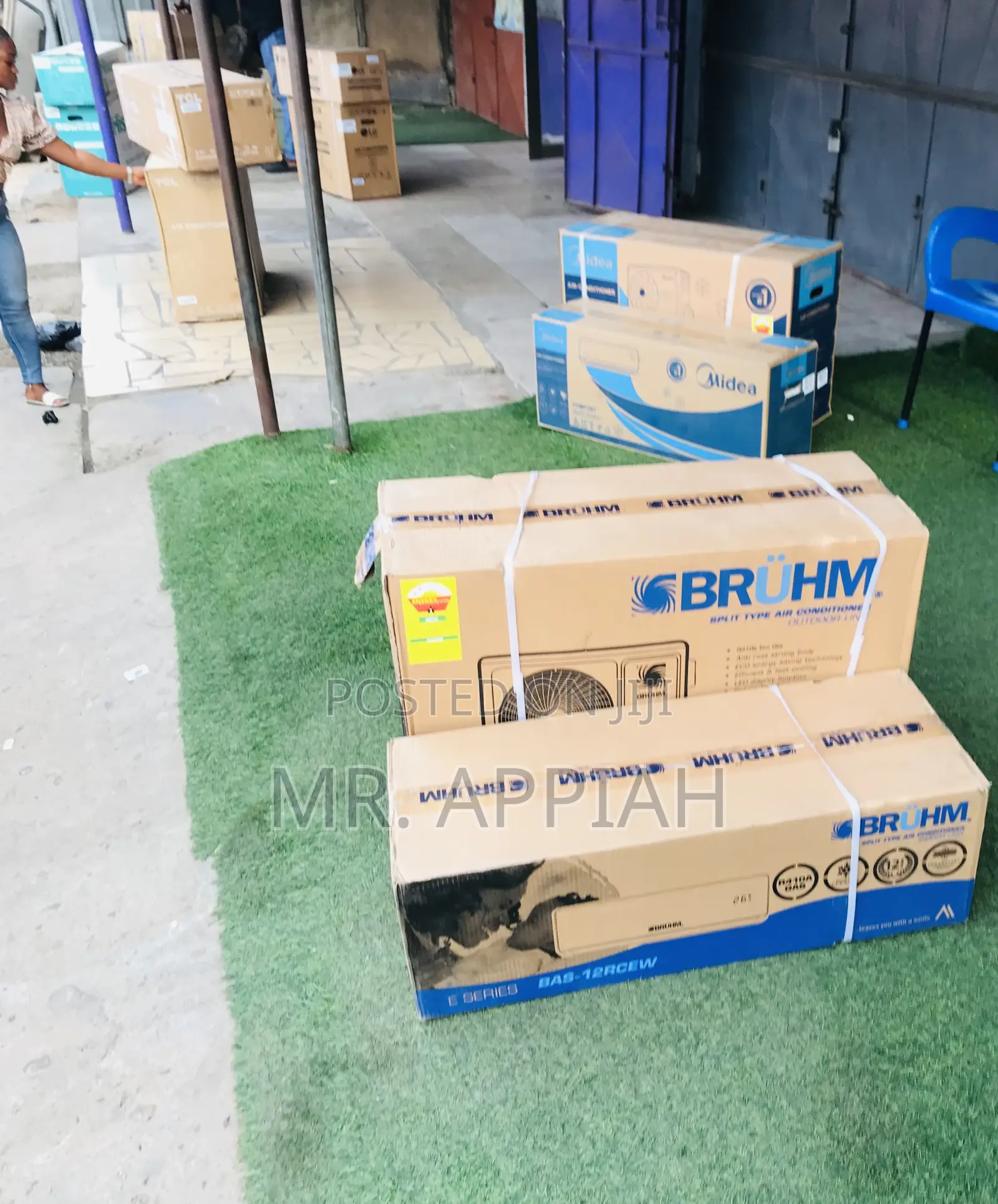 Bruhm 1.5hp Split Type Ac With Low Noise Operation.