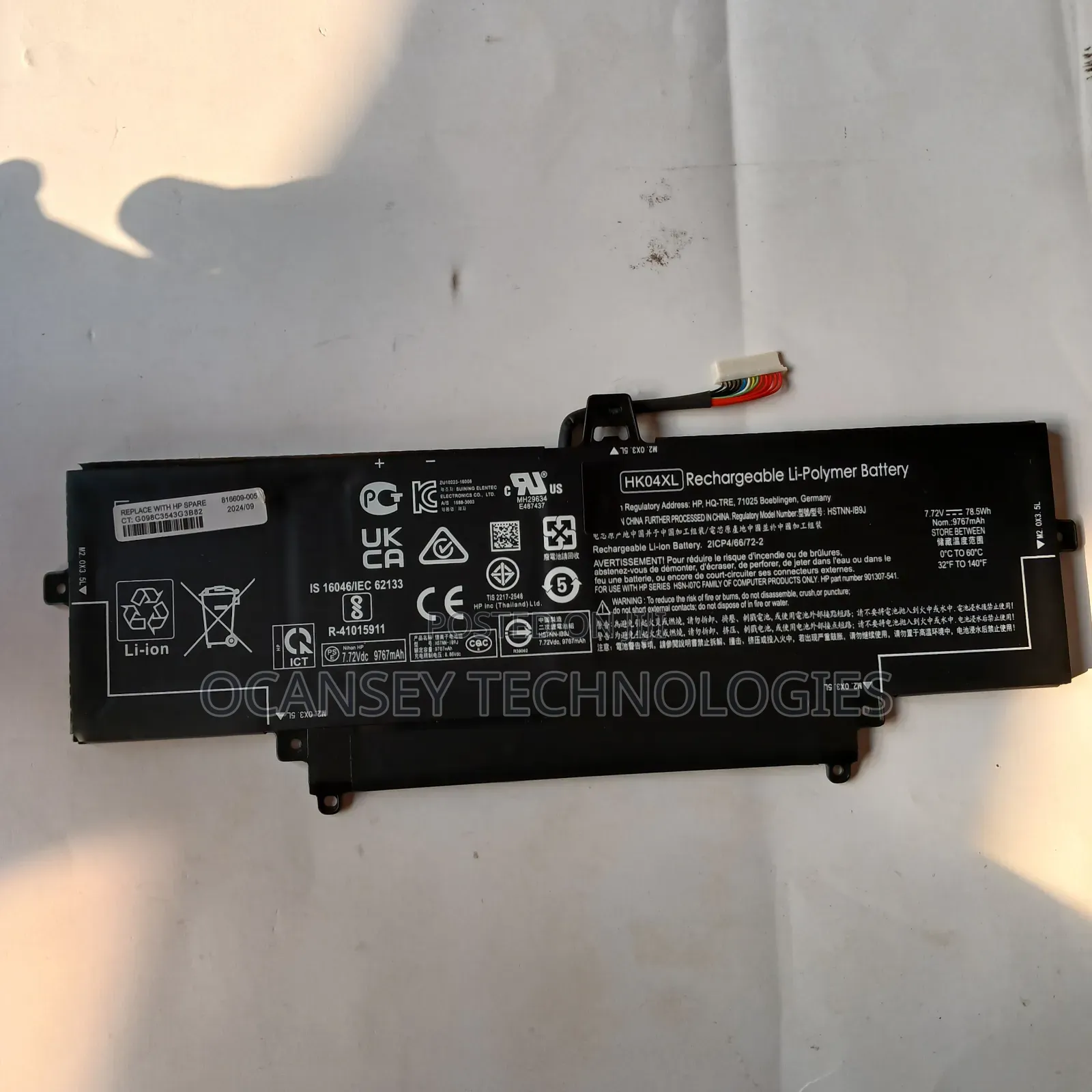 Original HP HK04XL Battery for Elitebook X360 1030 G7 G8