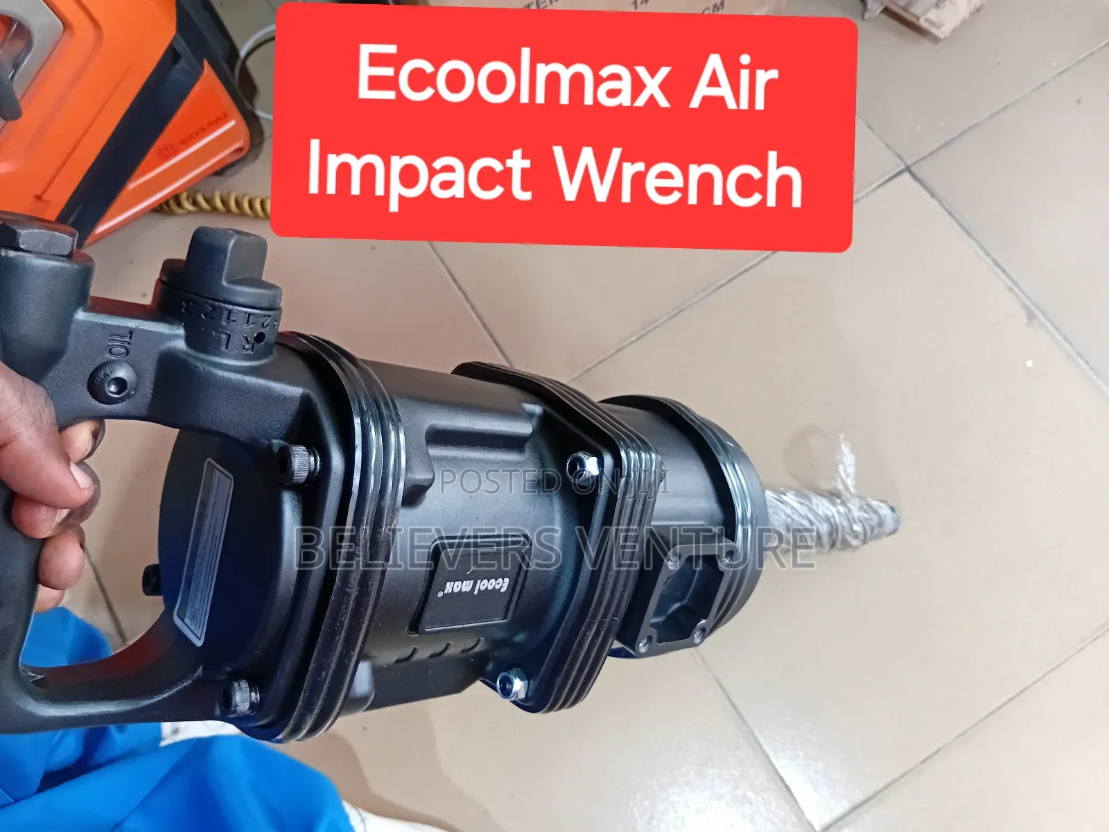 Ecoolmax Air Impact Wrench Concrete Vibrator