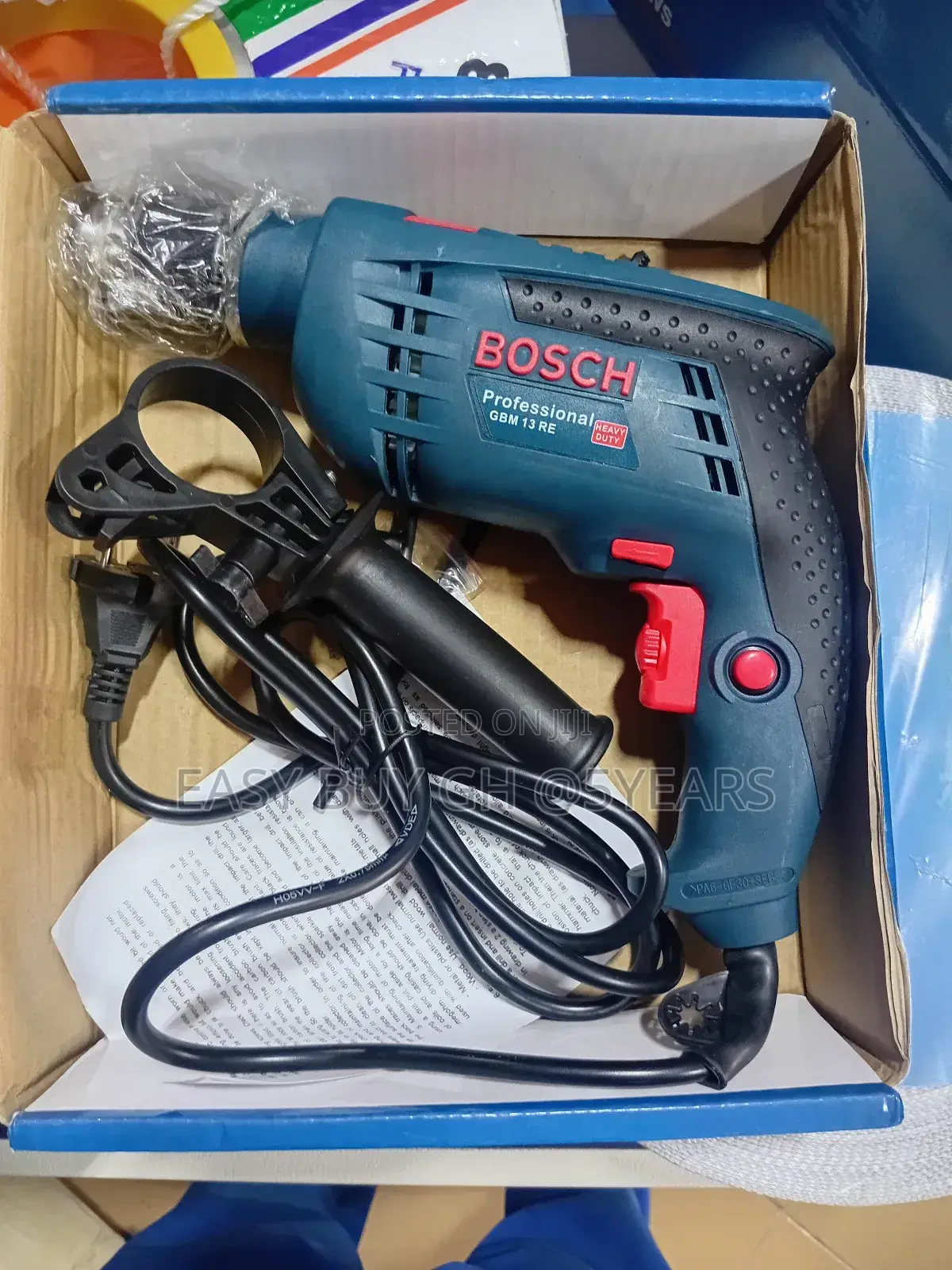 Newly Improved Bosch Impact Drill With Soft Grip