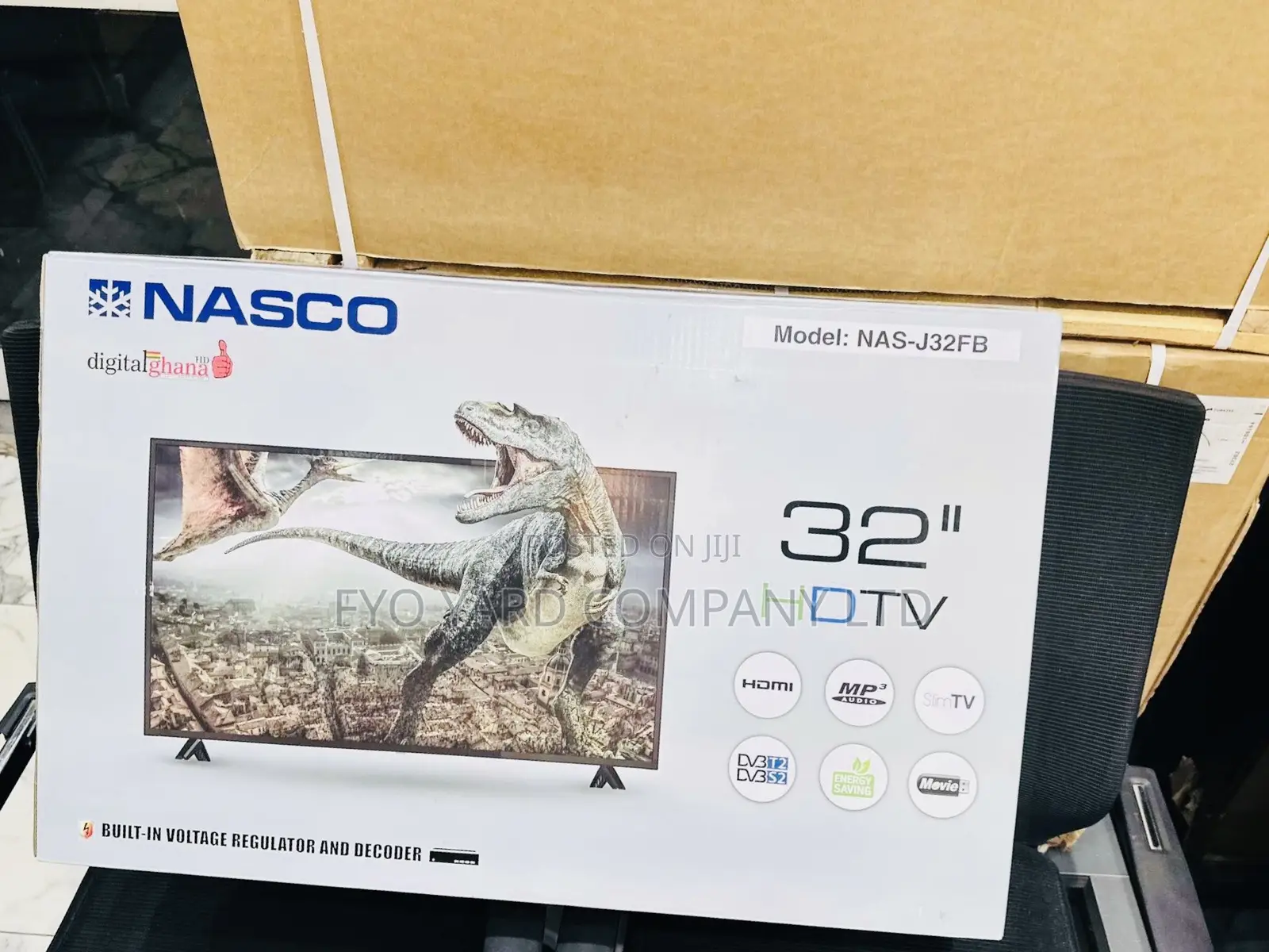 Latest Generation Nasco 32inch Full Satellite, Digital Tv
