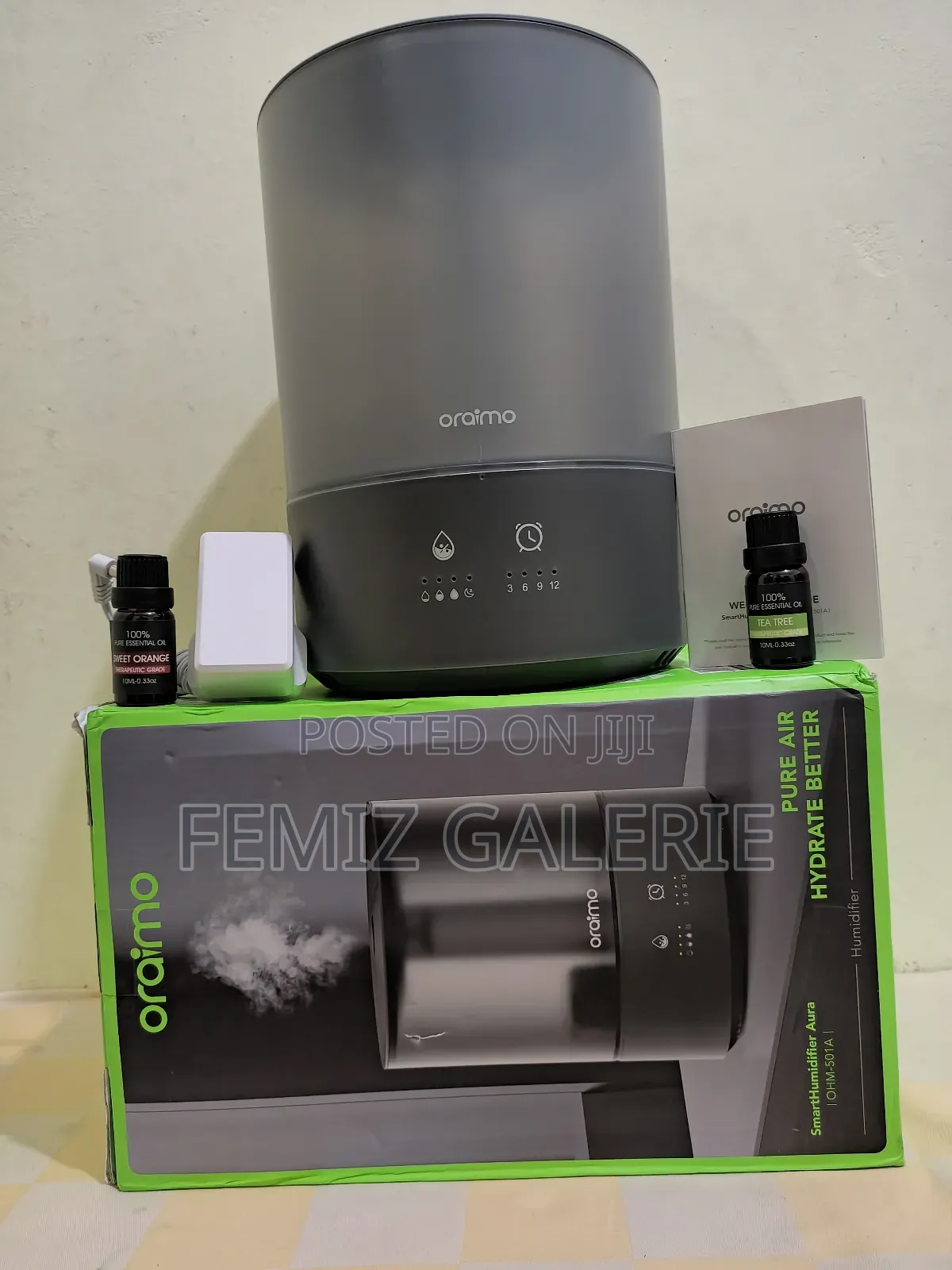 Oraimo Smart Humidifier Aura 4l Plus Essential Oil ×2