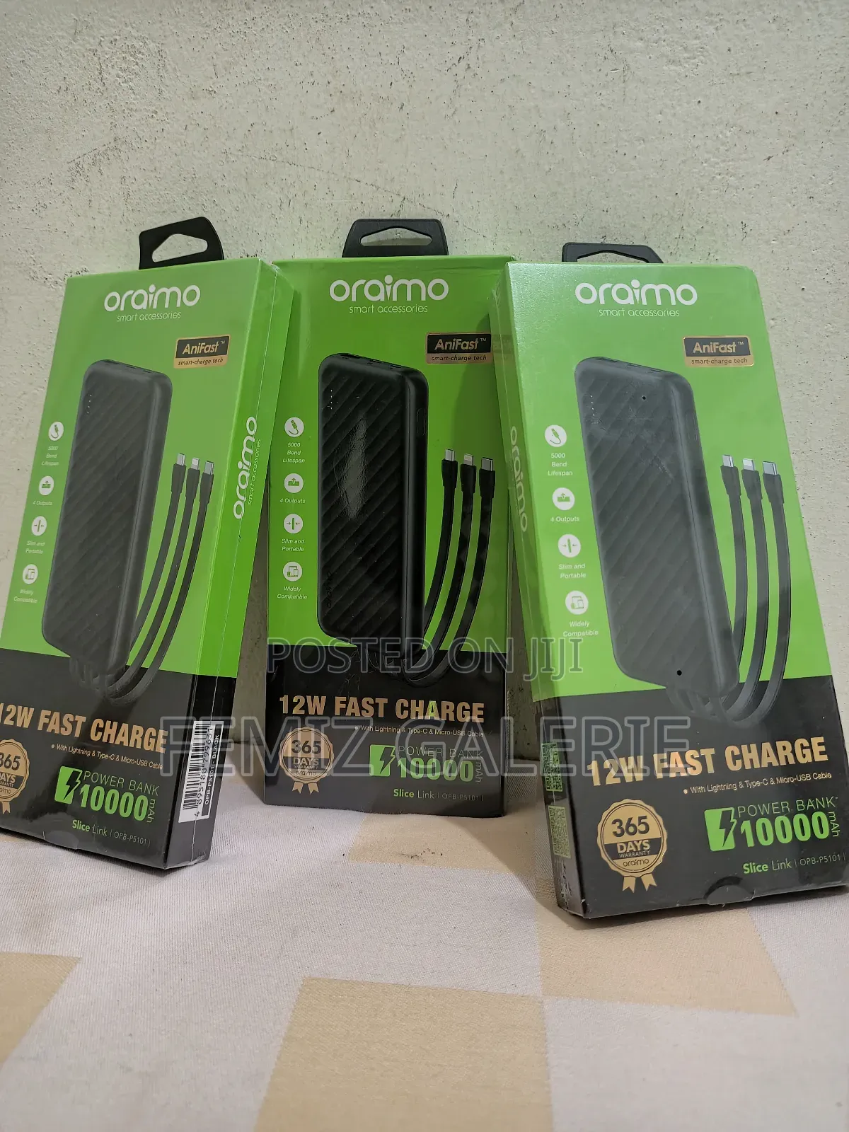 Oraimo Slice Link 10000mah Power Bank