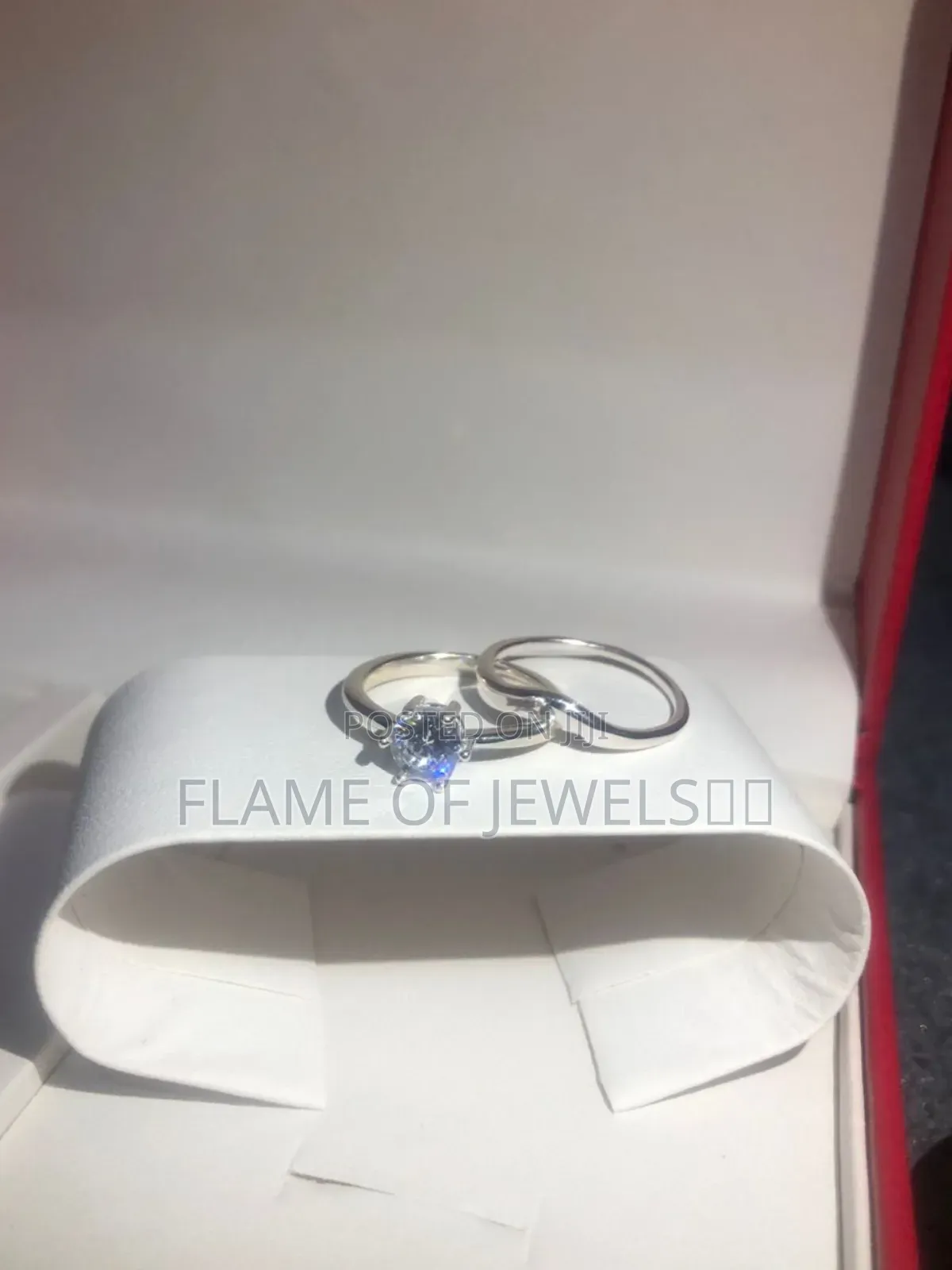 Pure Silver Wedding Rings
