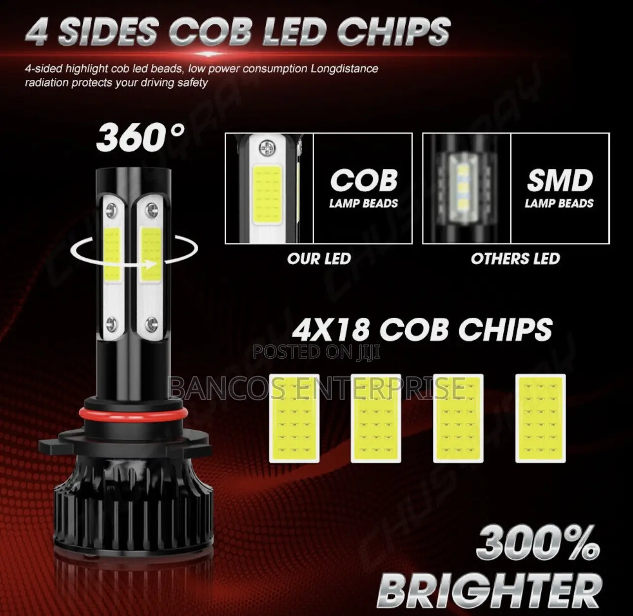 LED Bulbs Headlight High / Low Beam