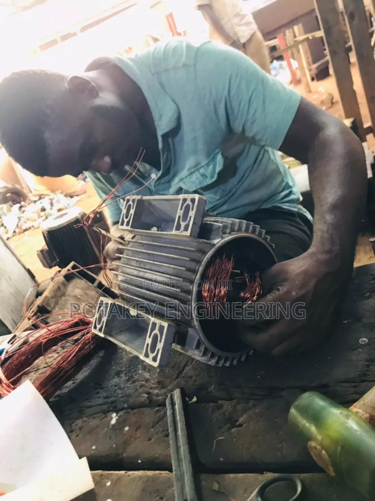 Electric Motor Rewiring