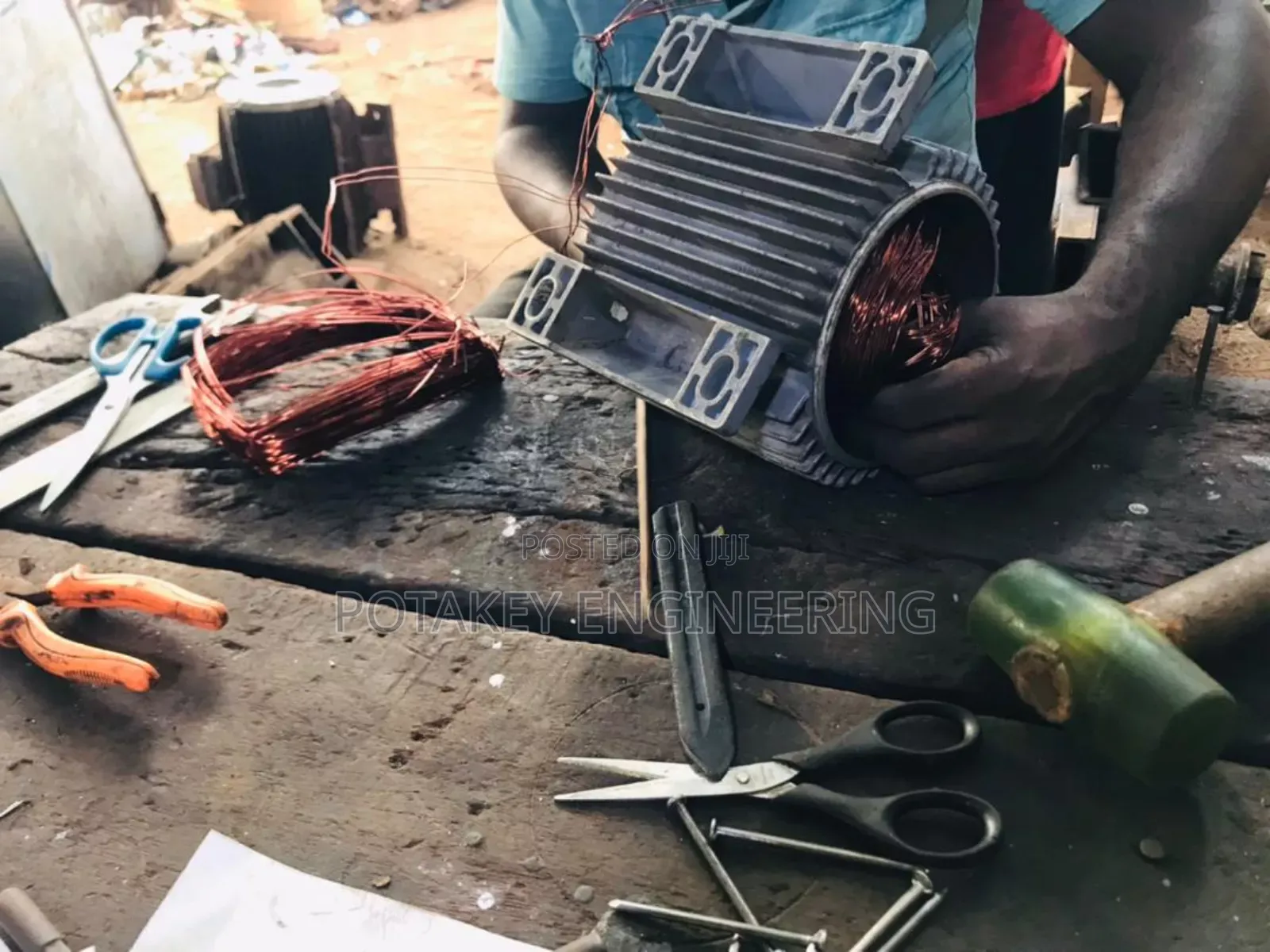 Electric Motor Rewiring
