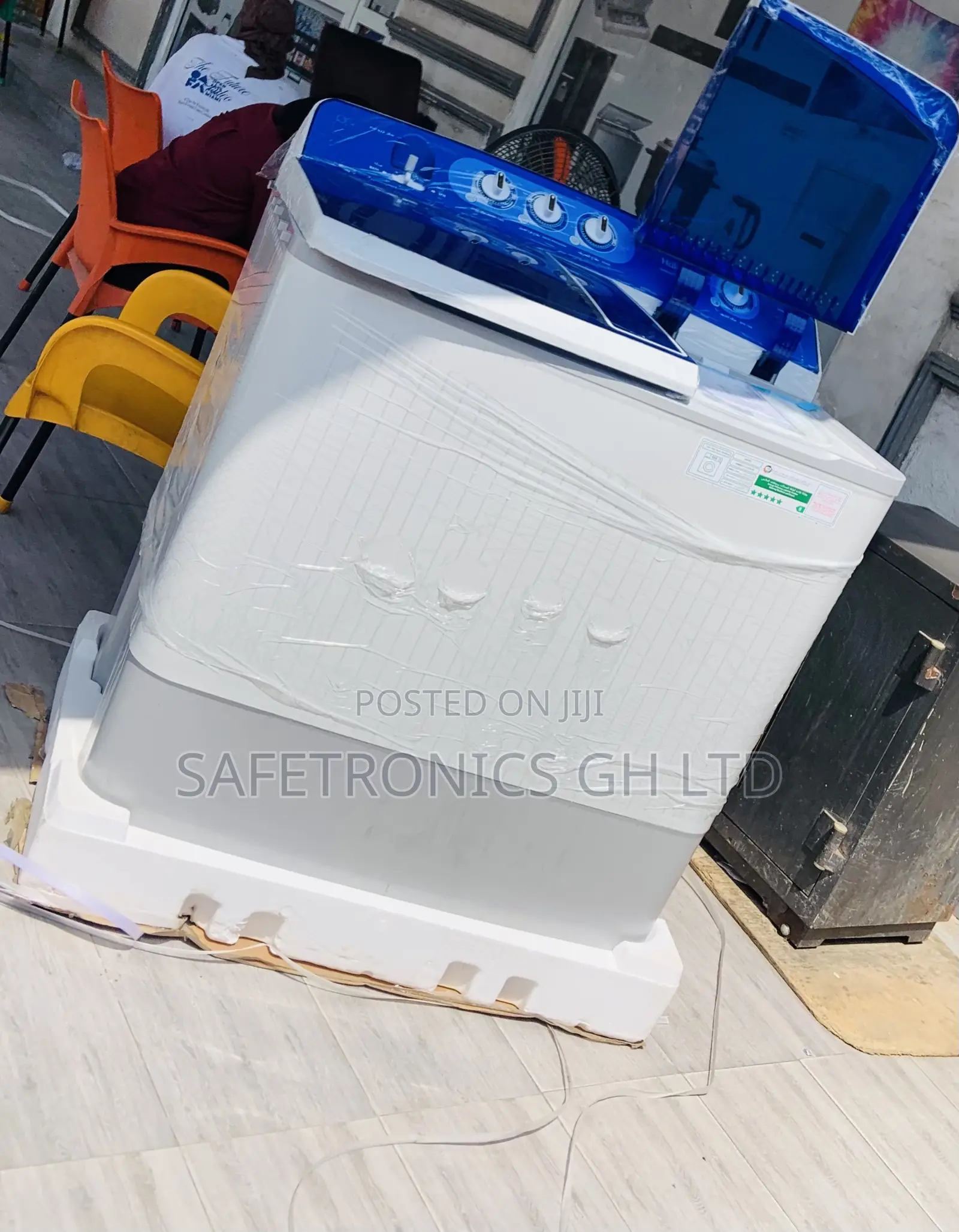Smart Wash Haier 18kg Top Load Semiauto Washingmachine