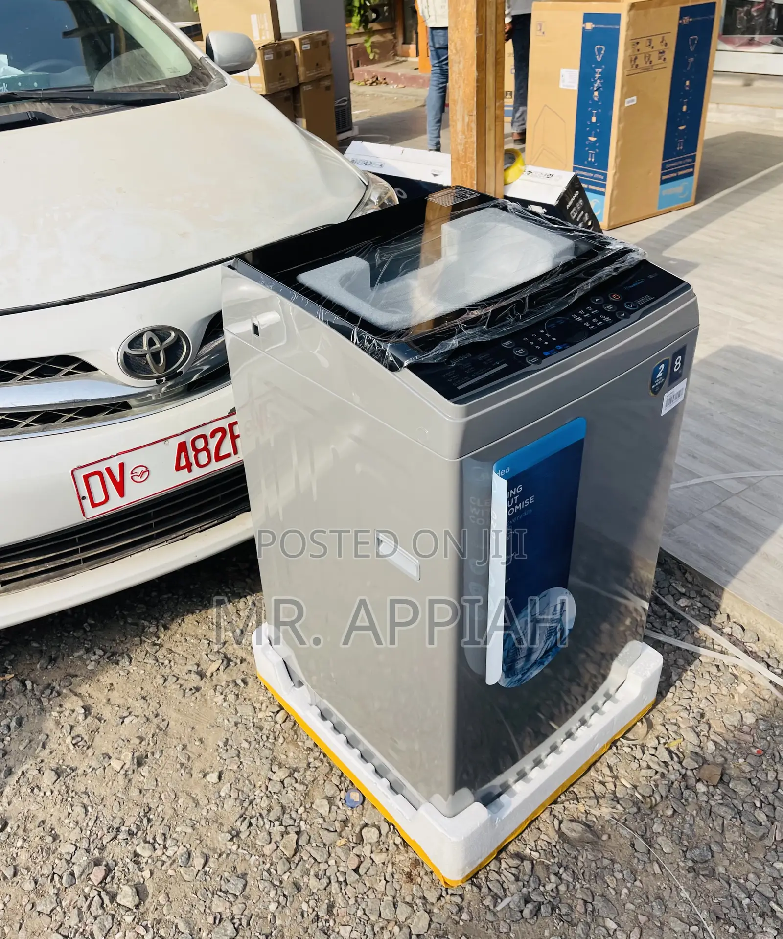 Buy Unique Midea 8kg Top Load Smart Washing Machine.