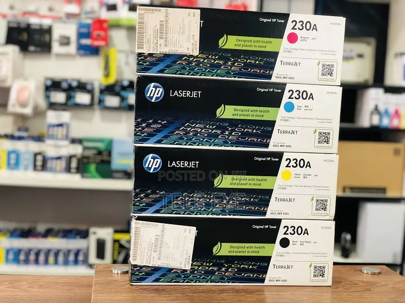 Hp Original 230a Set Toners for Hp 4303 Printer