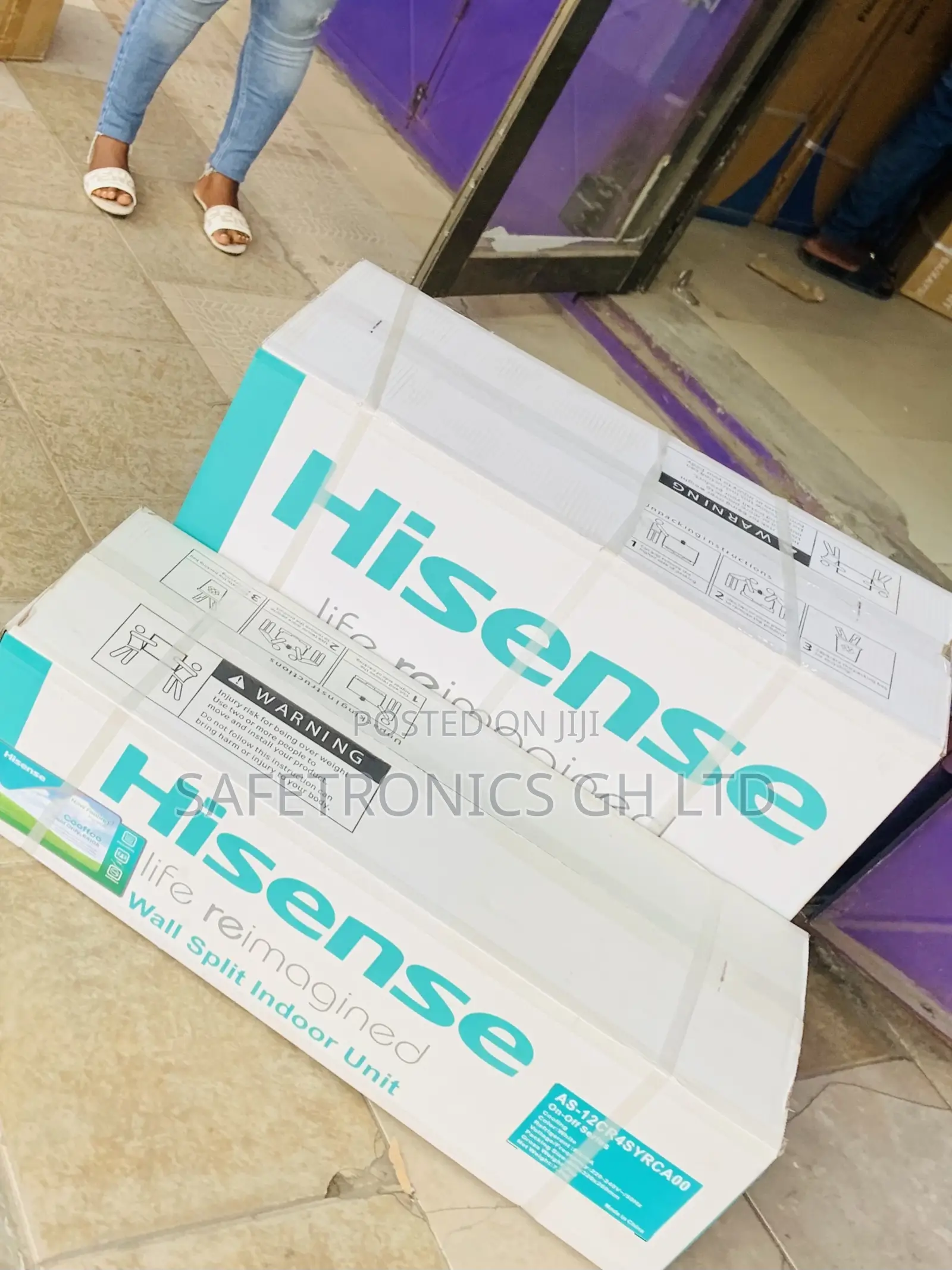Hisense Refreshair Pro 1.5 Horsepower R410 Ac
