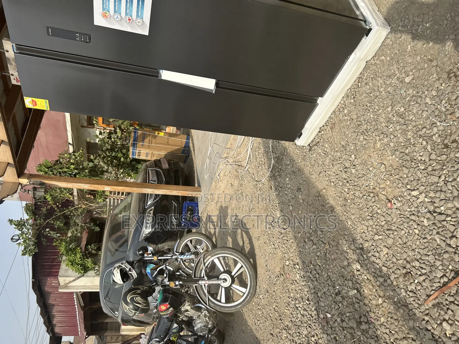 Fresh and Frosty Side by Side Nasf2-66.1ff Nasco Fridge