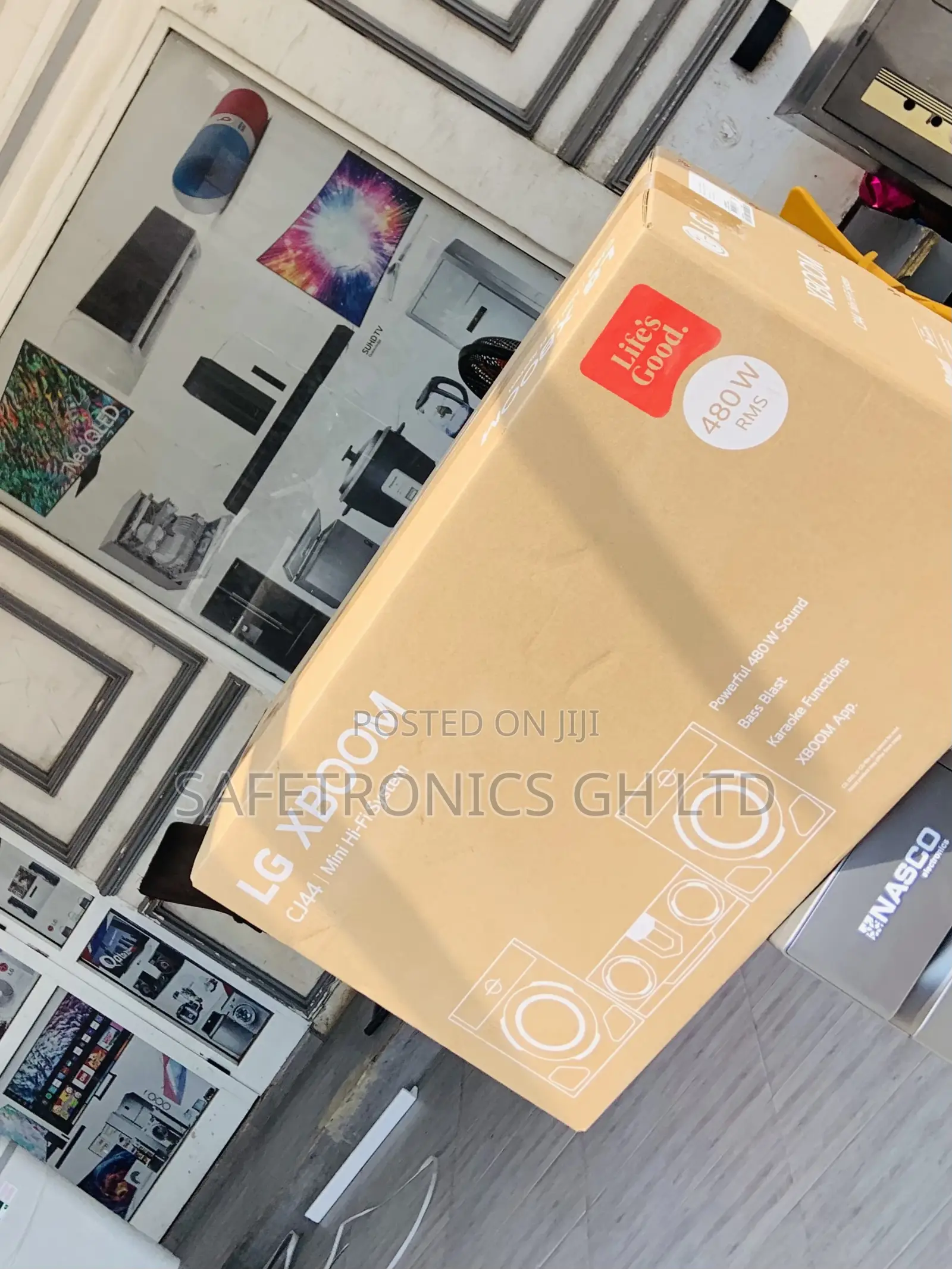 LG Echo Sound Bluetooth Xboom 480 Watts CJ44 Home Theater