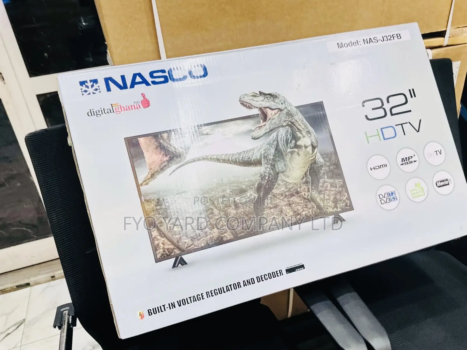 Pur Color View On Made Nasco Satellite Inbuilt 32inch Led Tv
