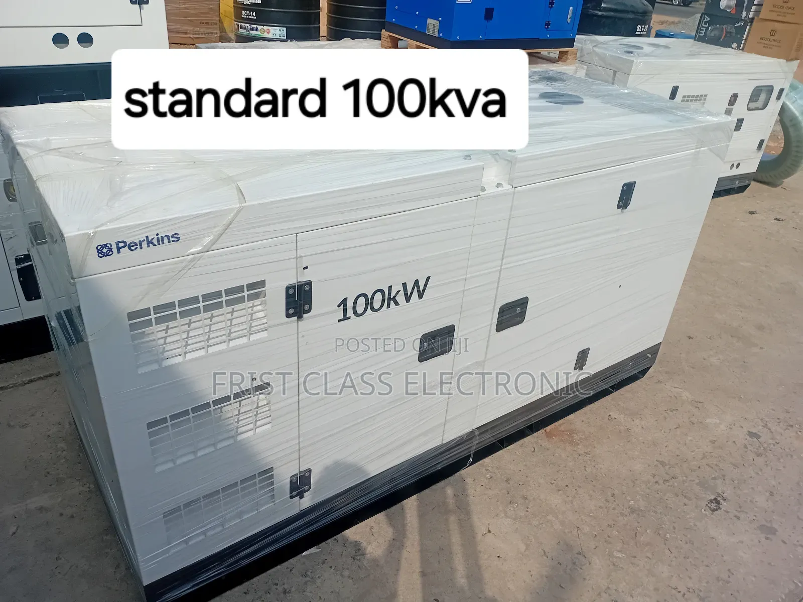 Big Plant 100kva Perkins Diesel Engine Generator 3phase 100w