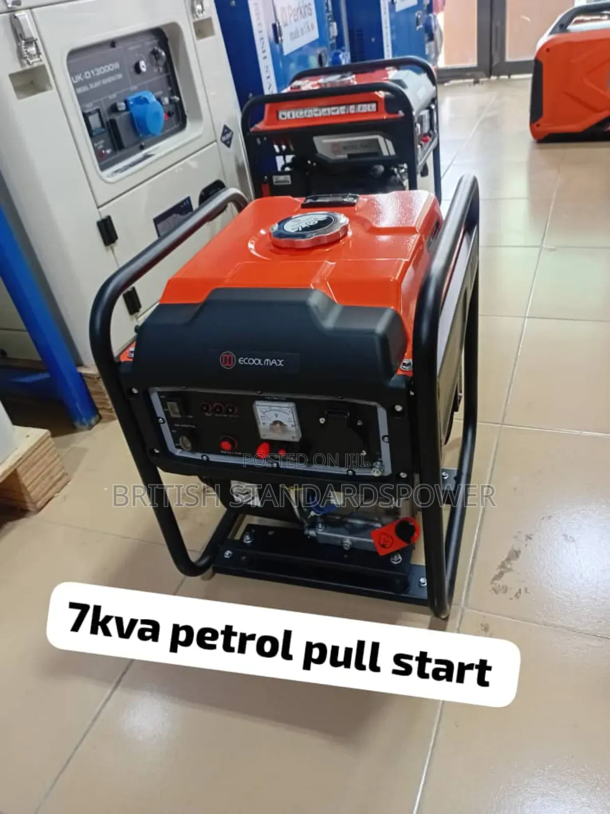 Super Efficient 7kva Pull Start With Less Petrol Intake