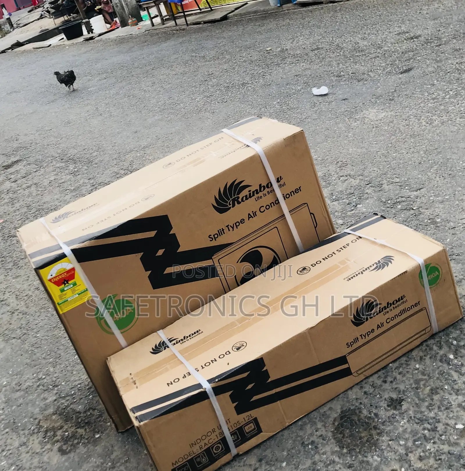 Auto Swing Rainbow 1.5 Horsepower Split R410 Ac