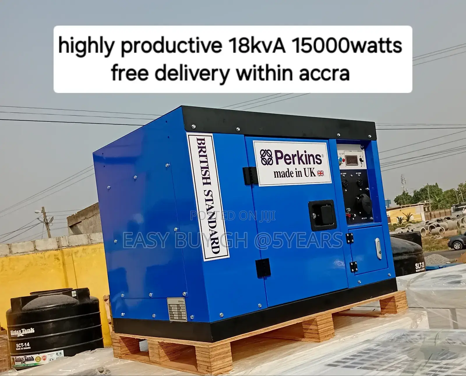 18kva Powerfully Built Perkins Silent Generator 18kva 15kw