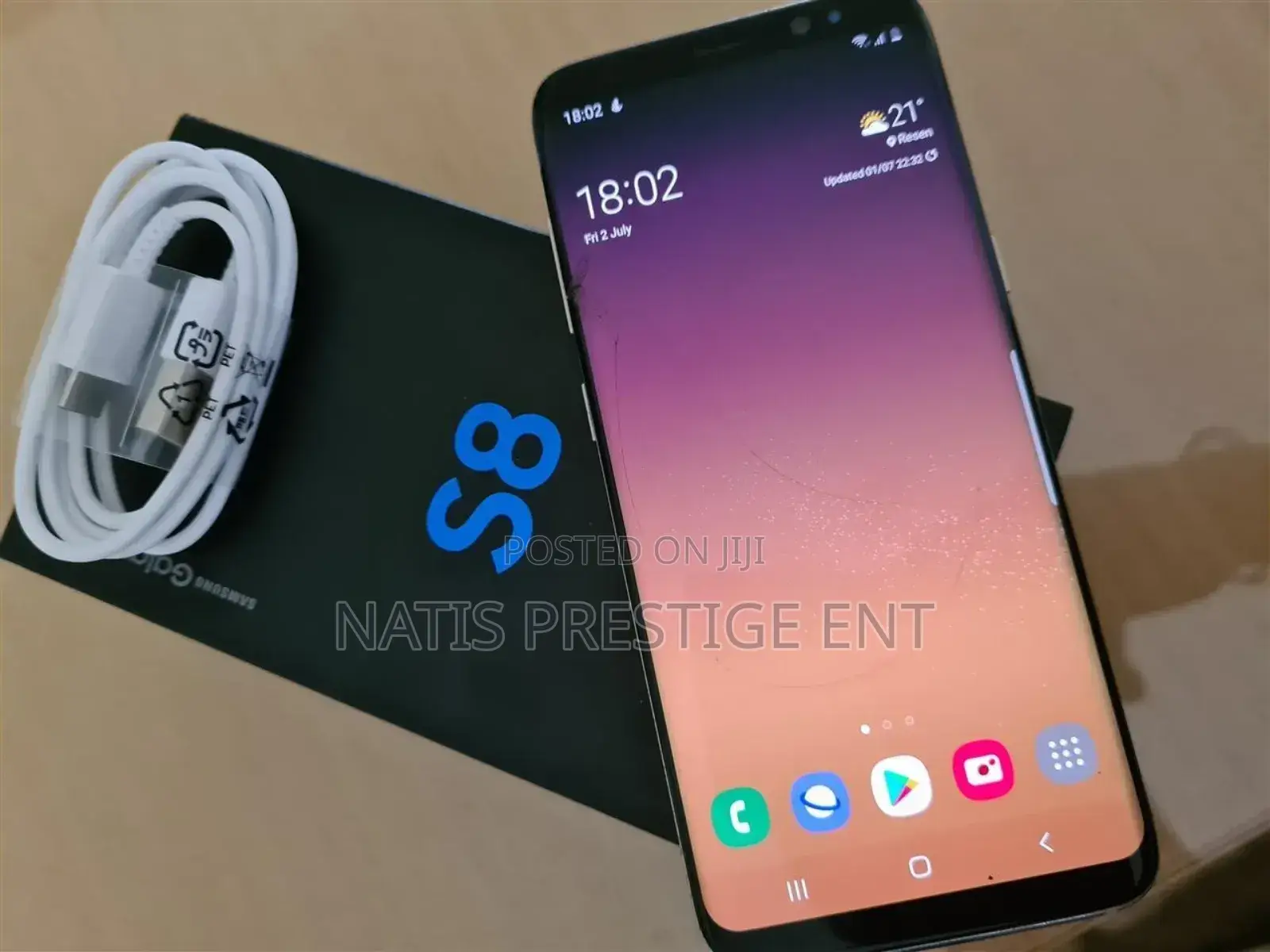 New Samsung Galaxy S8 64 GB Black