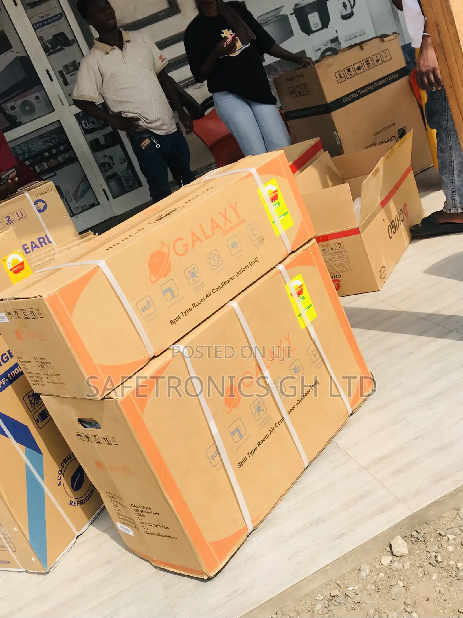Slim Design White R410 Galaxy 2.0 Horsepower AC