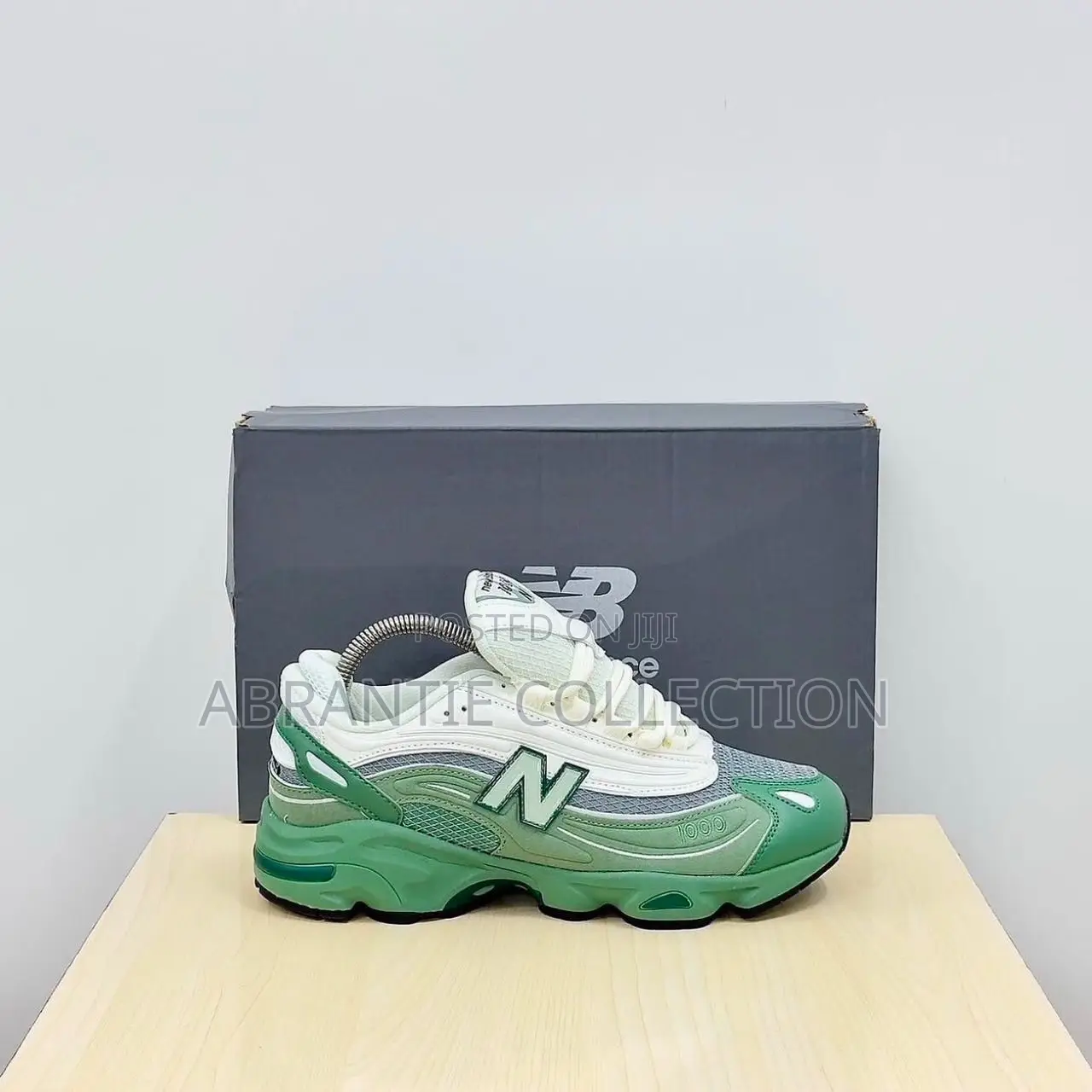 New Balance 1000 Custom White/Green