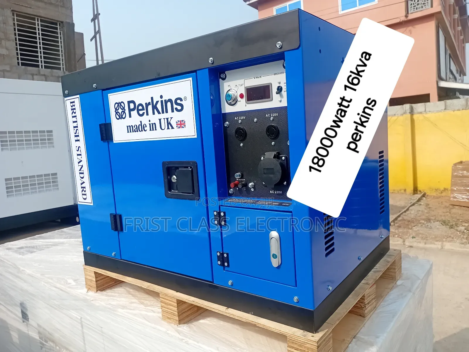 Active Generator 16kva 18000wax Perkins Diesel Engine 16kva