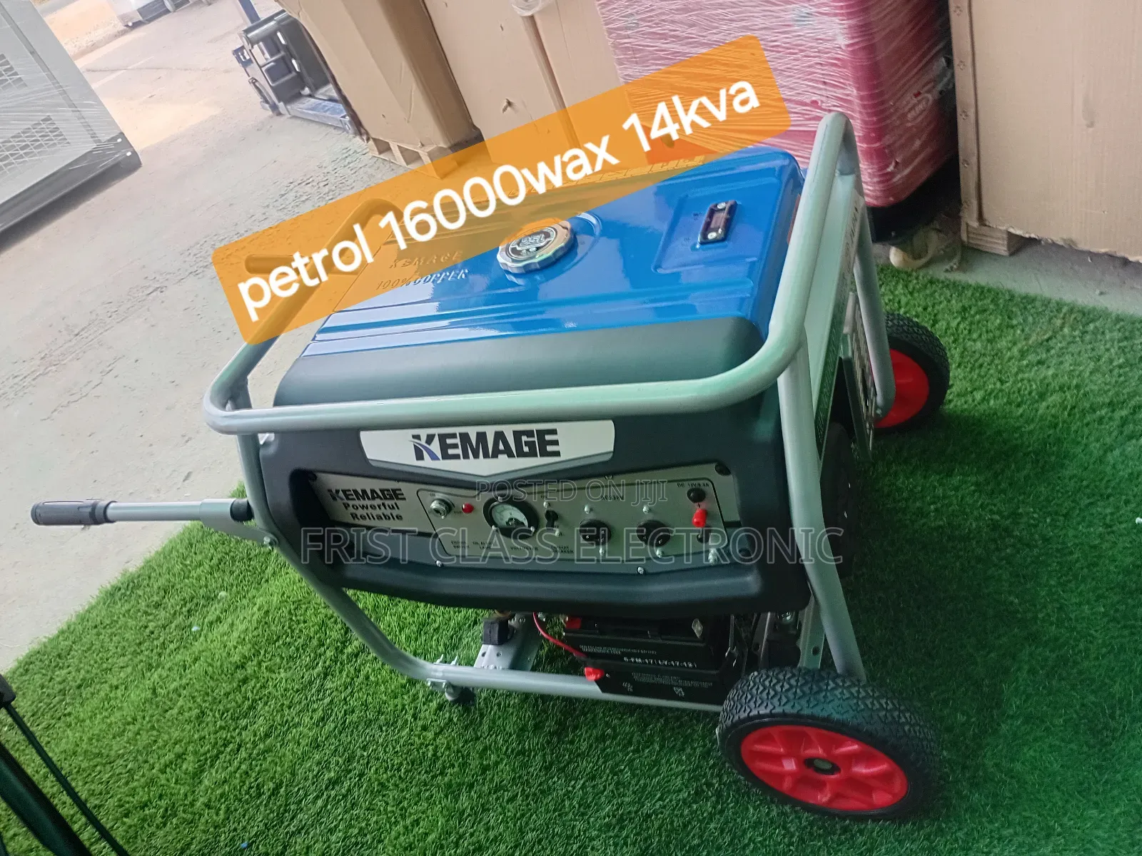 Classic Type Generator 14kva Petrol Kemage 16000wax