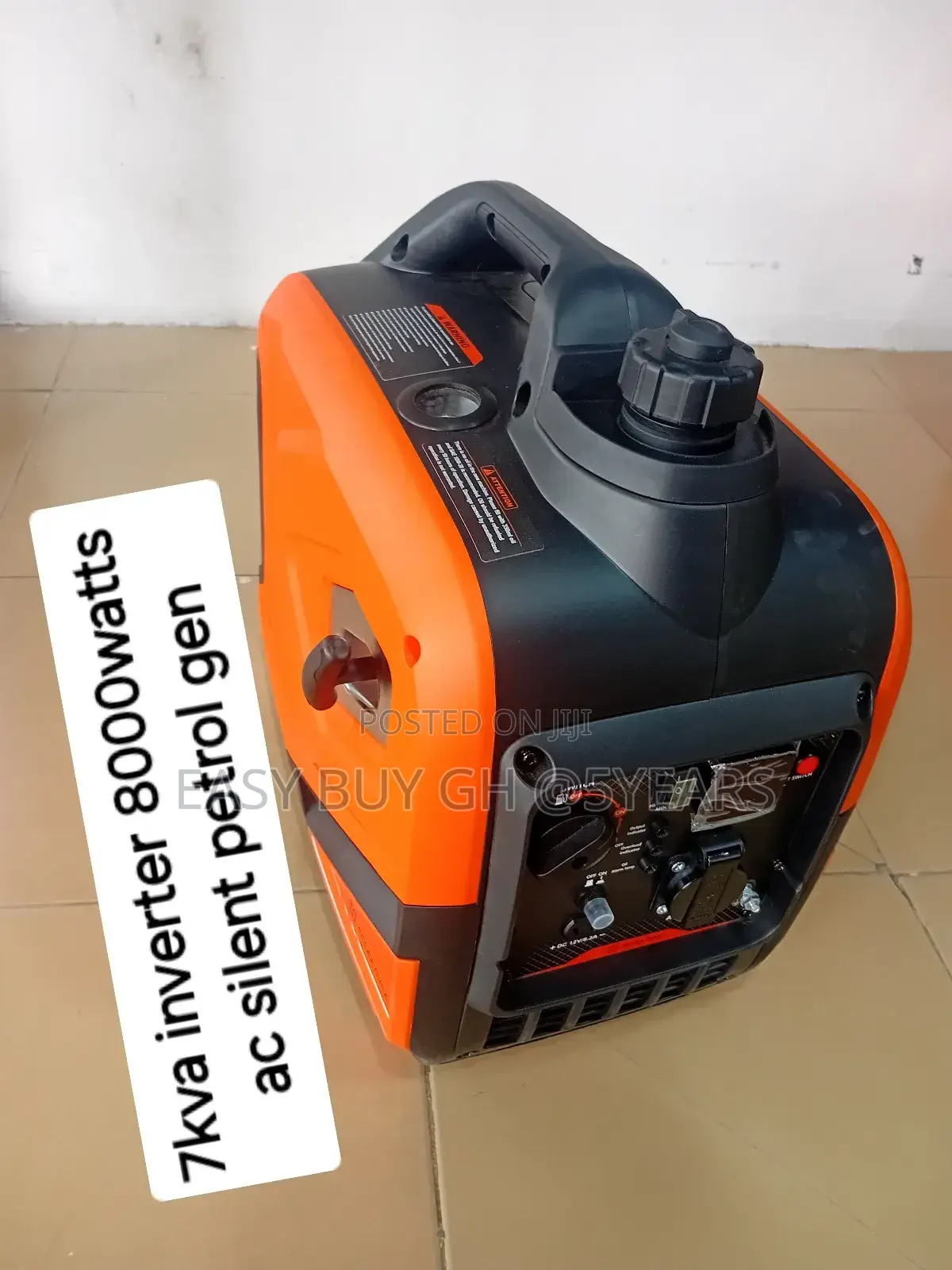 Ac Silent Petrol Inverter Generator 7kva Ecool Max 7kva 8kw