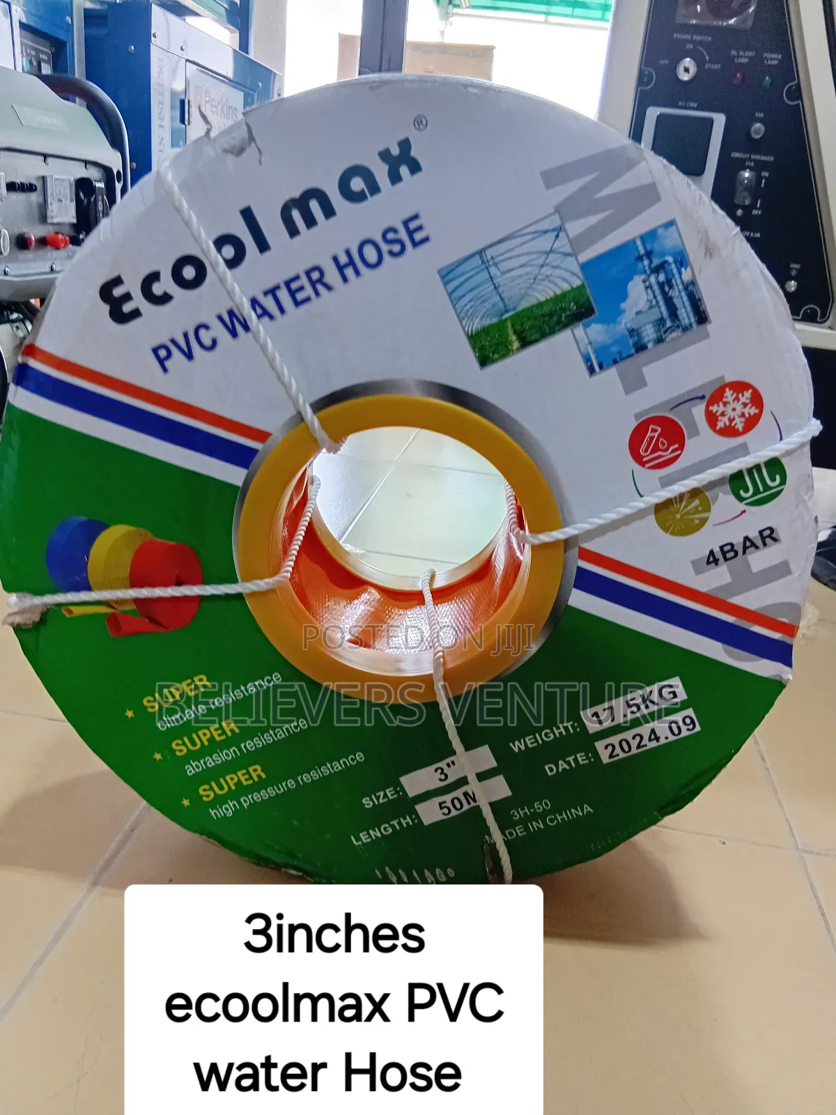 PVS Water Hose 3inches 50M