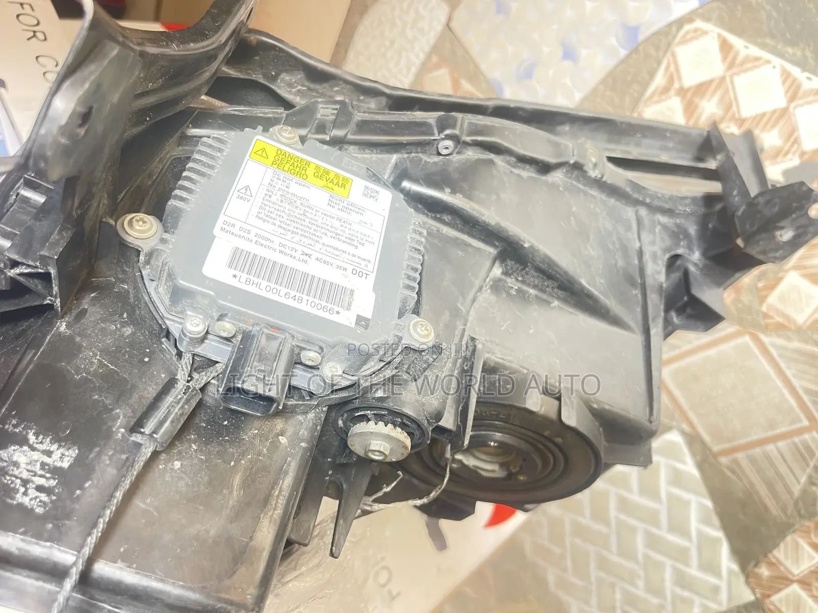 Acura MDX Headlights 2012 Right Side