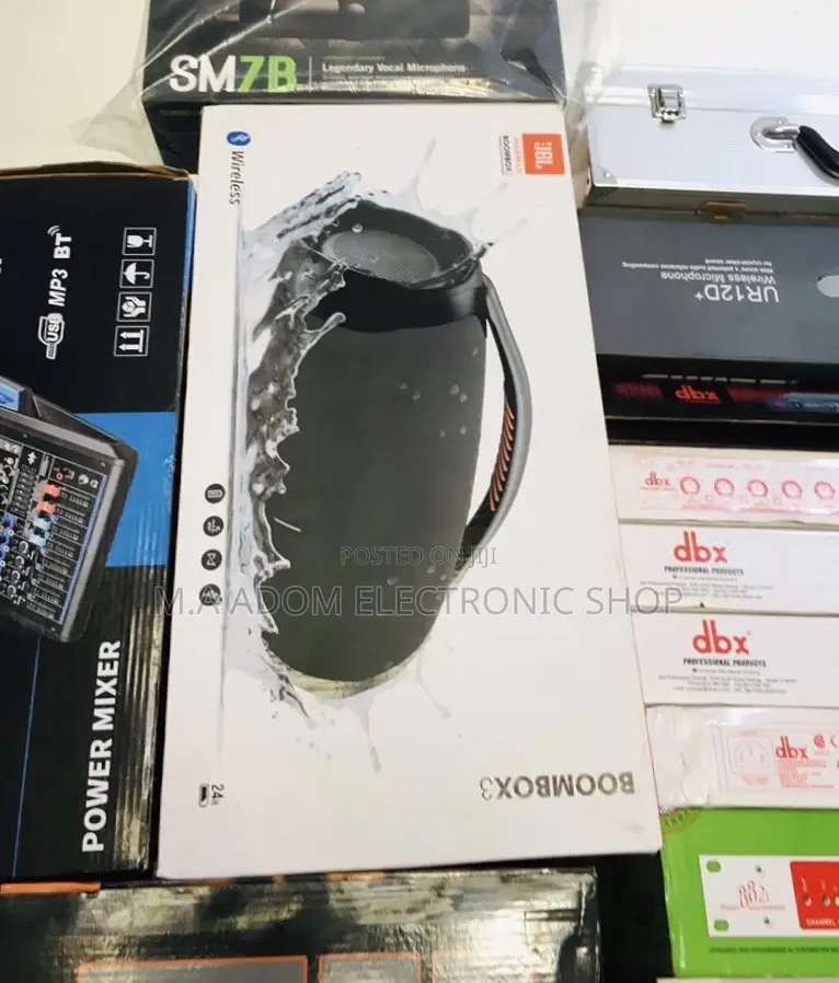 Original JBL Boombox 3 Wireless Bluetooth Speaker.