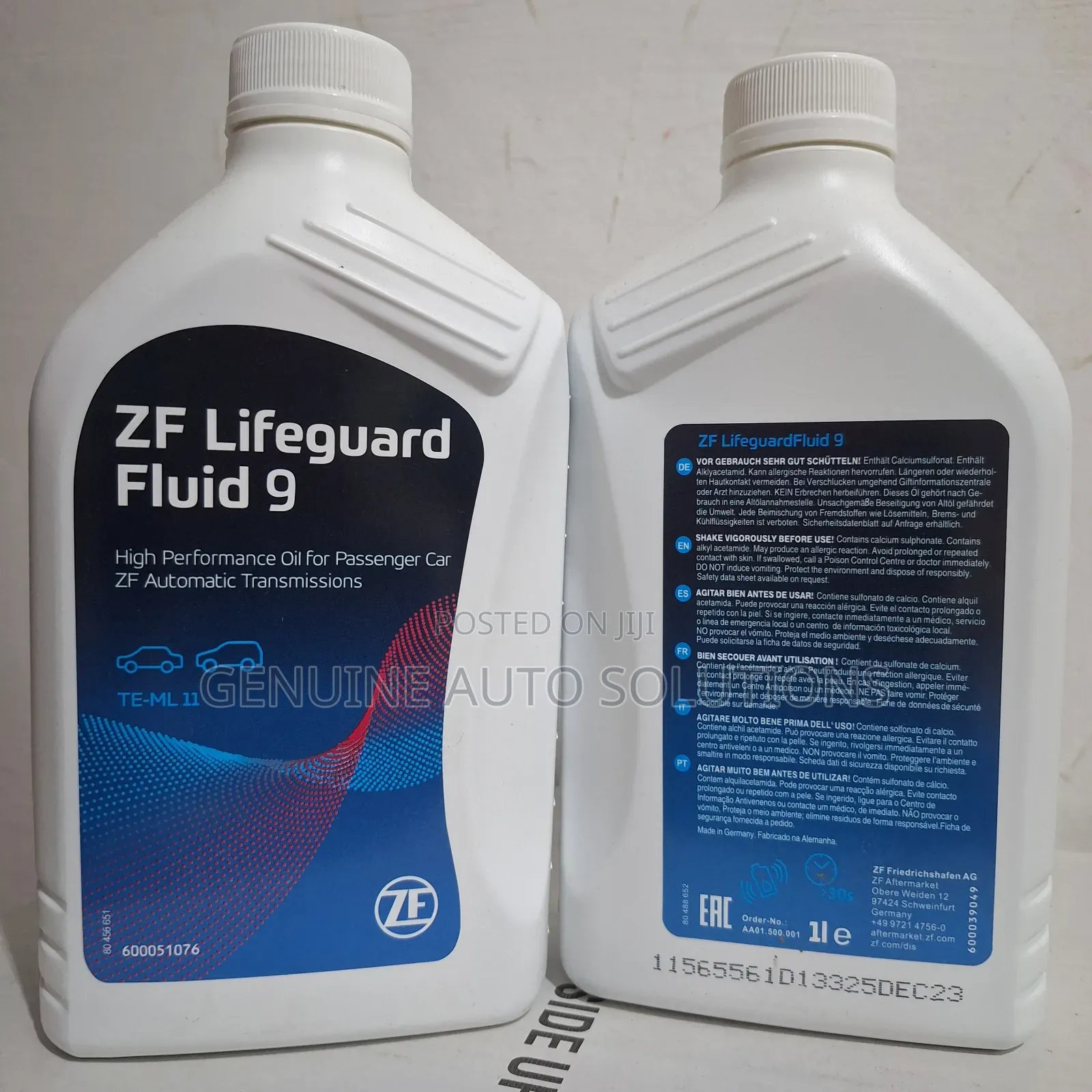 Zf Lifeguard Transmission Fluid 8/9