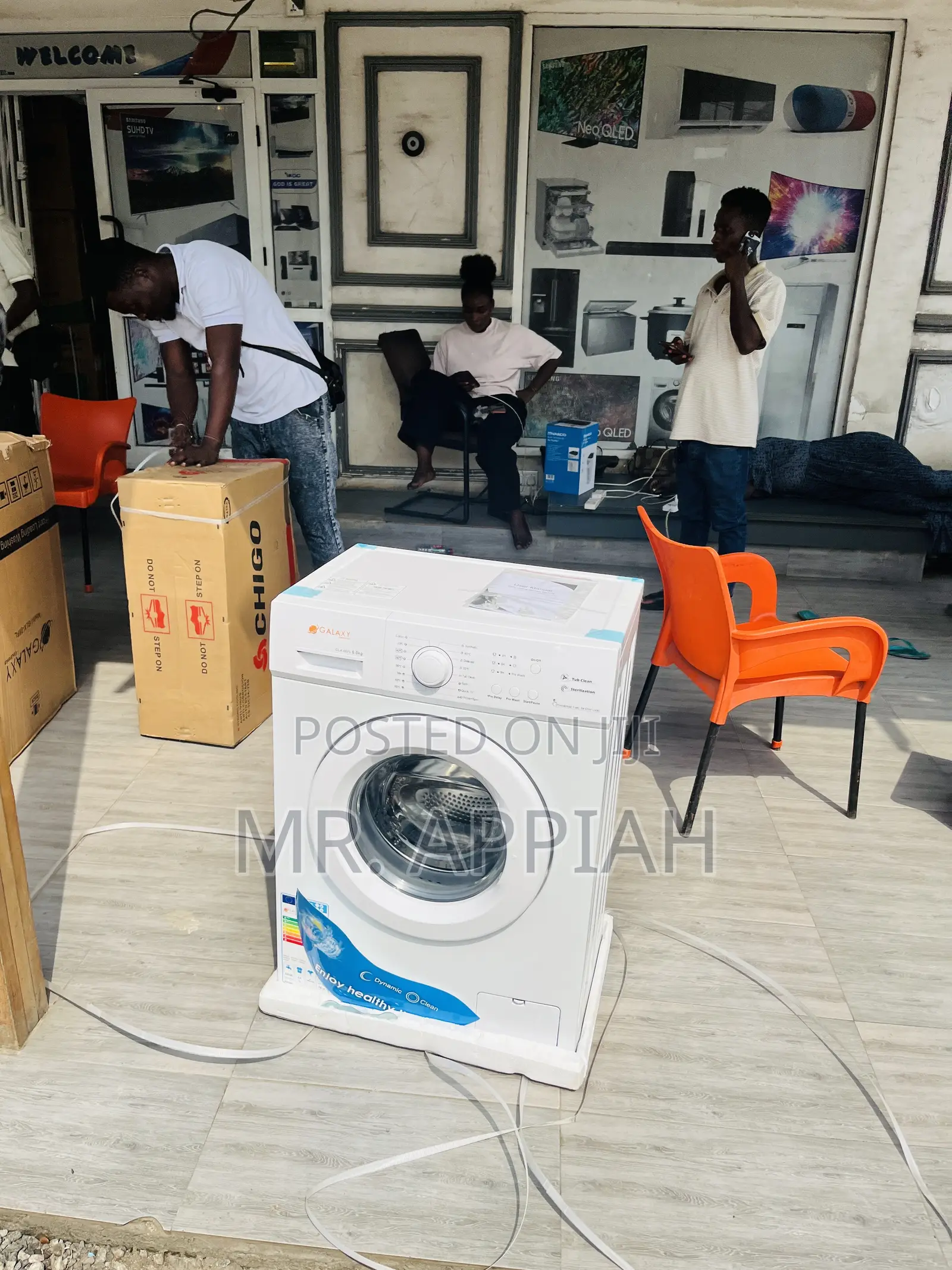 Quality Galaxy 6kg Front Load Fully Auto Washing Machine