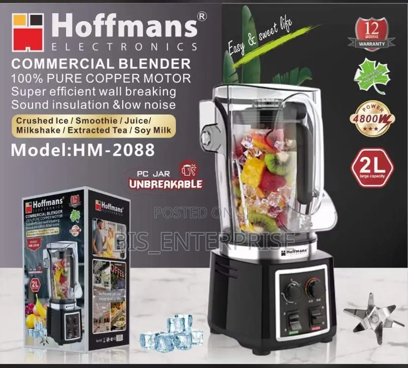 Hoffmans Blender 2 Liters