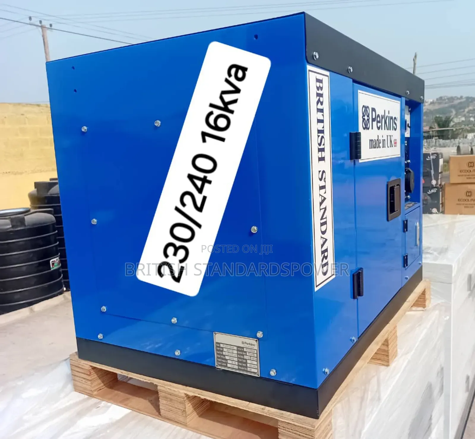 High Capacitated 16kva Diesel Genset With Less Noise