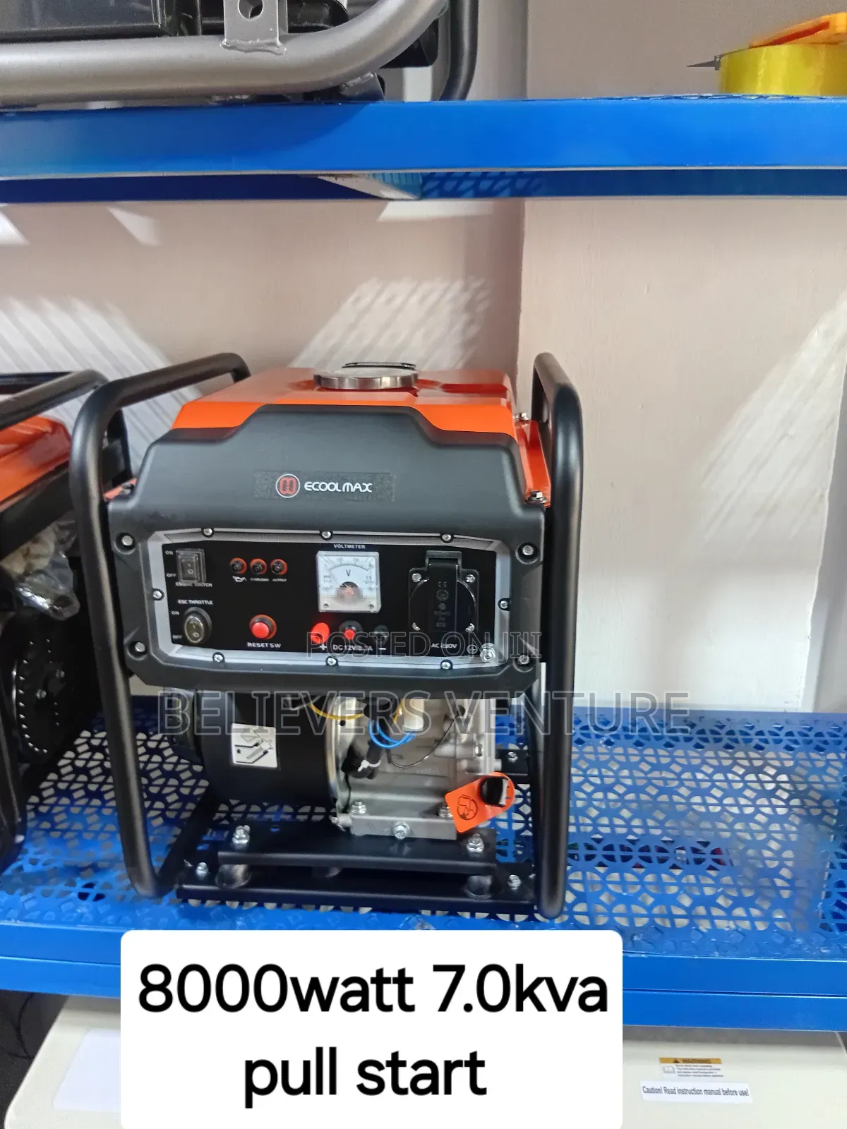 8000watt Inverter Generator 7.0kva Ecoolmax Generator New