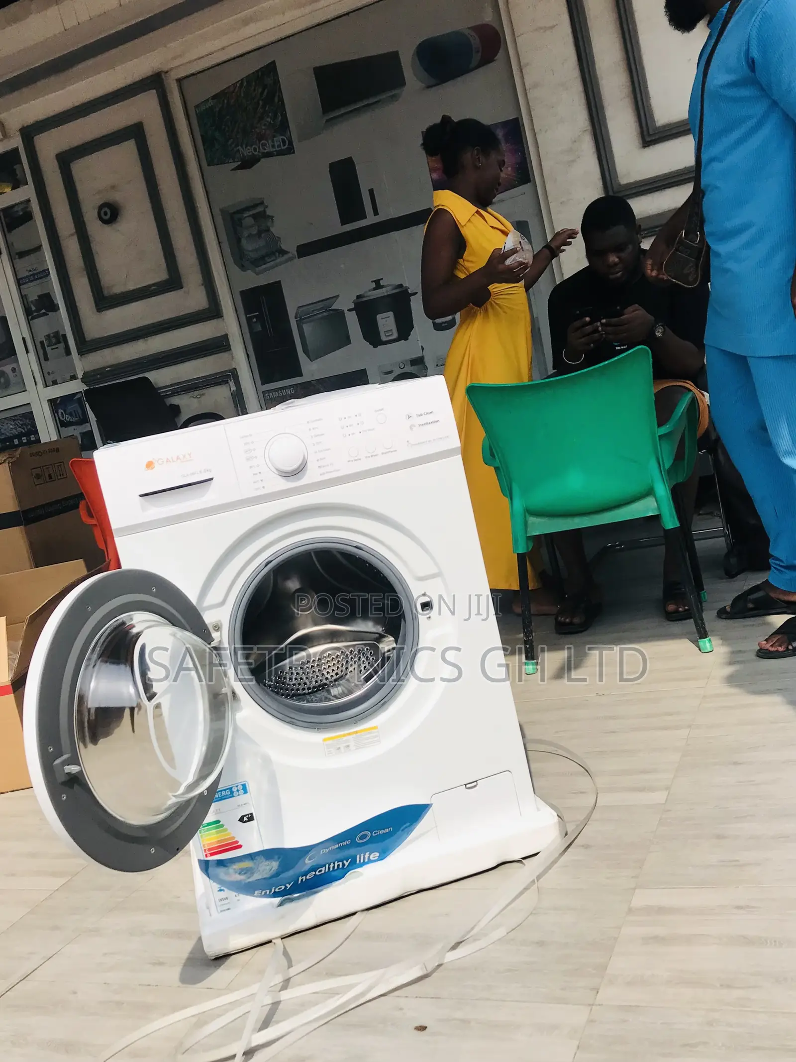 Fast Wash Galaxy 6kg Fullauto Frontload Washingmachine
