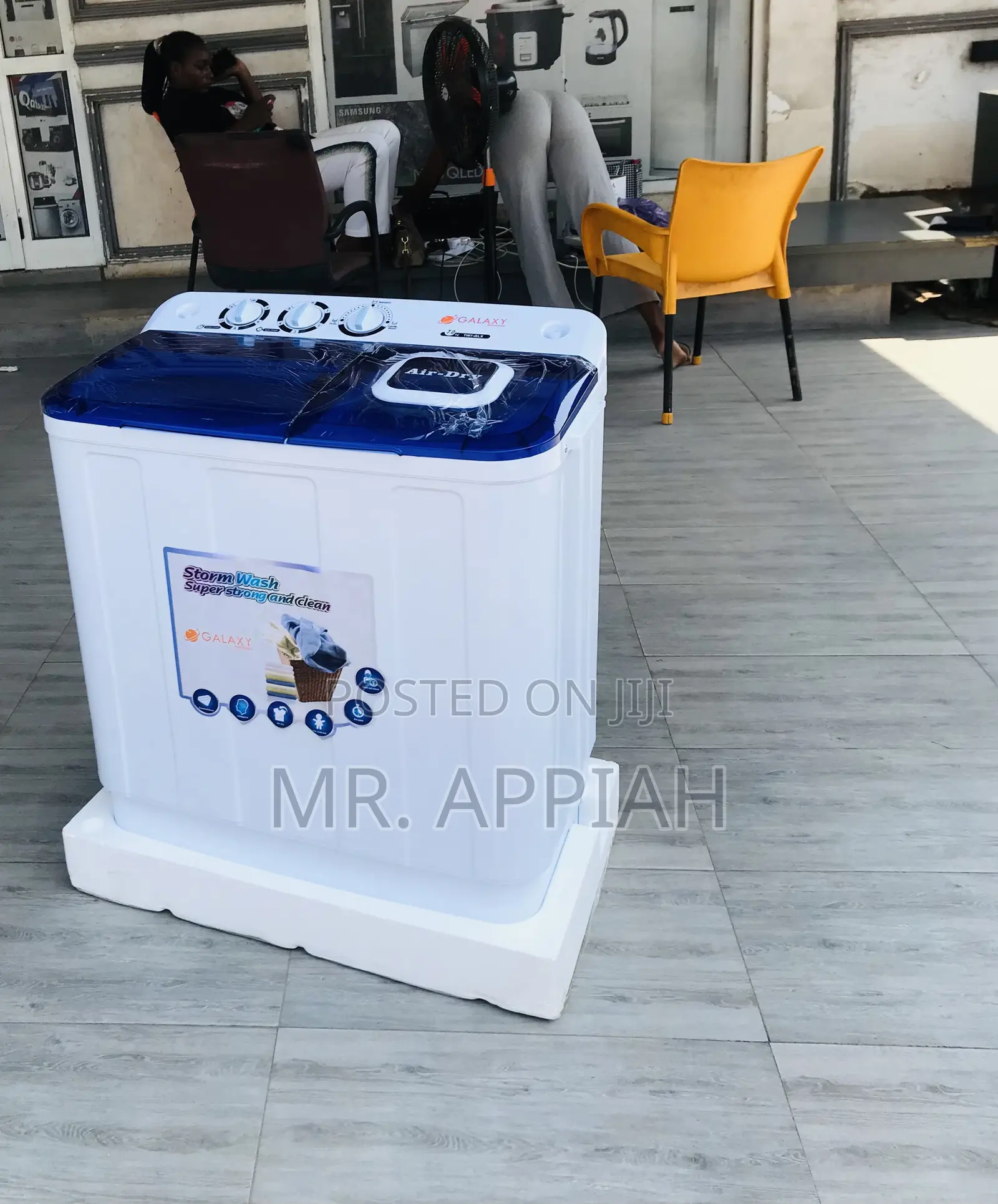 Efficient Galaxy 5kg Semi-Automatic Washing Machine.