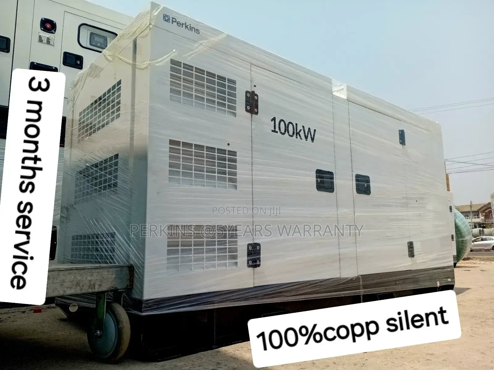 100%High Quality 100kva22500wats Silent Diesel Perkins100kva