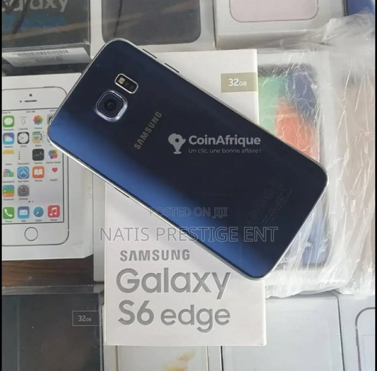 New Samsung Galaxy S6 edge 64 GB Black