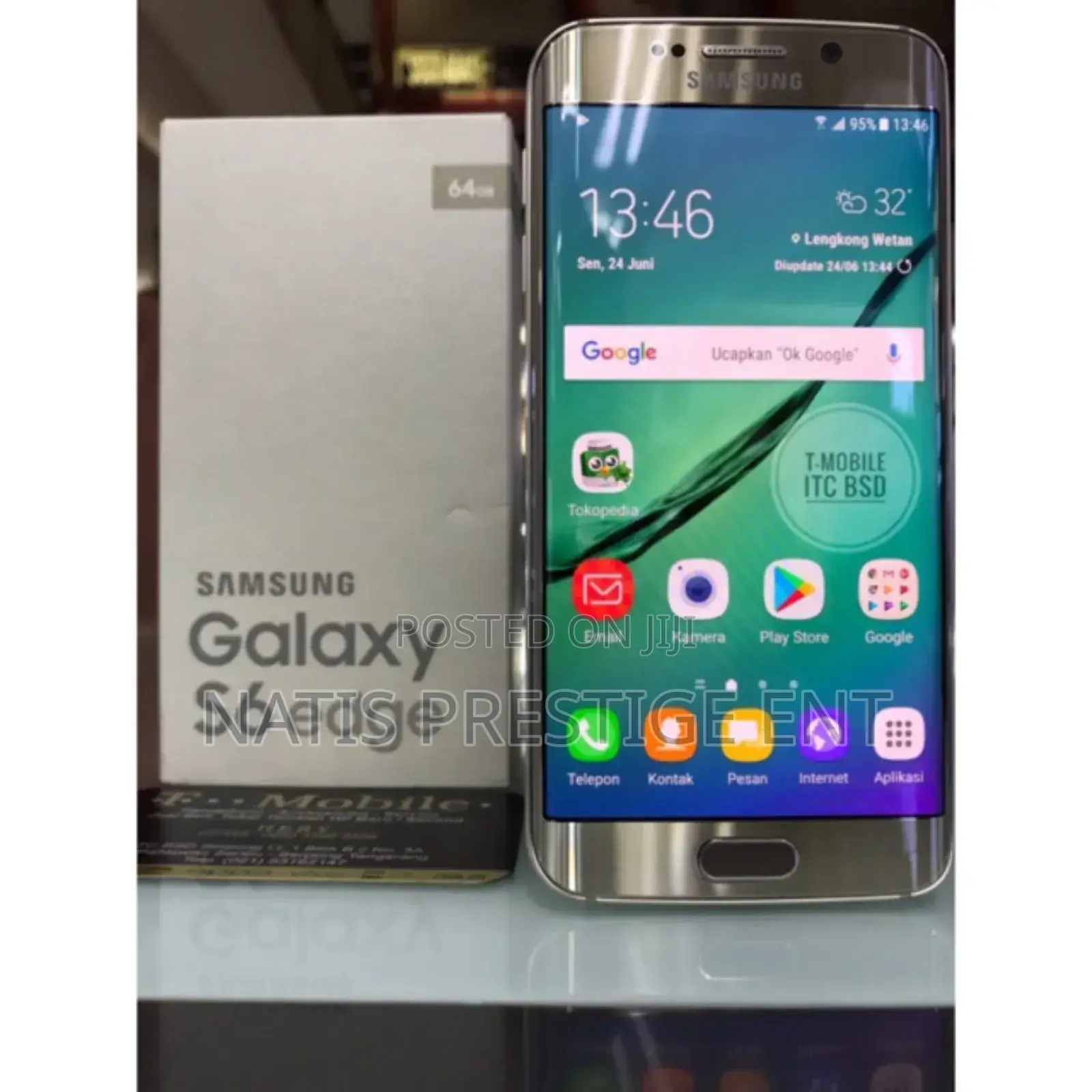 New Samsung Galaxy S6 edge 64 GB Gold