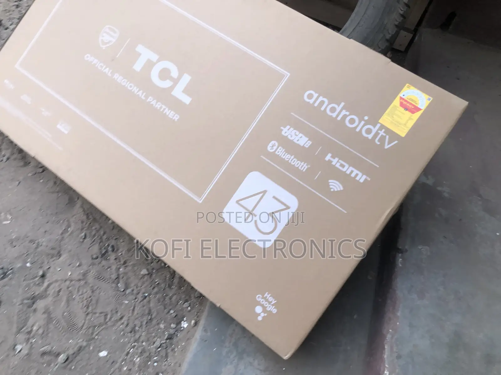 TCL 43 Inch Smart Android TV Ideal For A Room