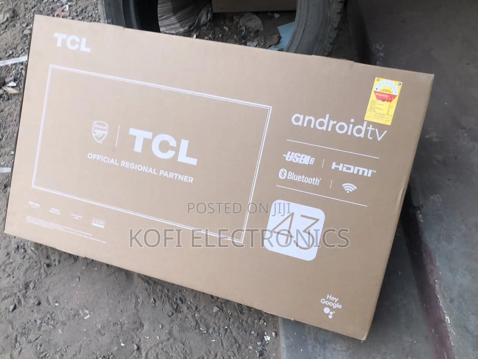 TCL 43 Inch Smart Android TV Ideal For A Room