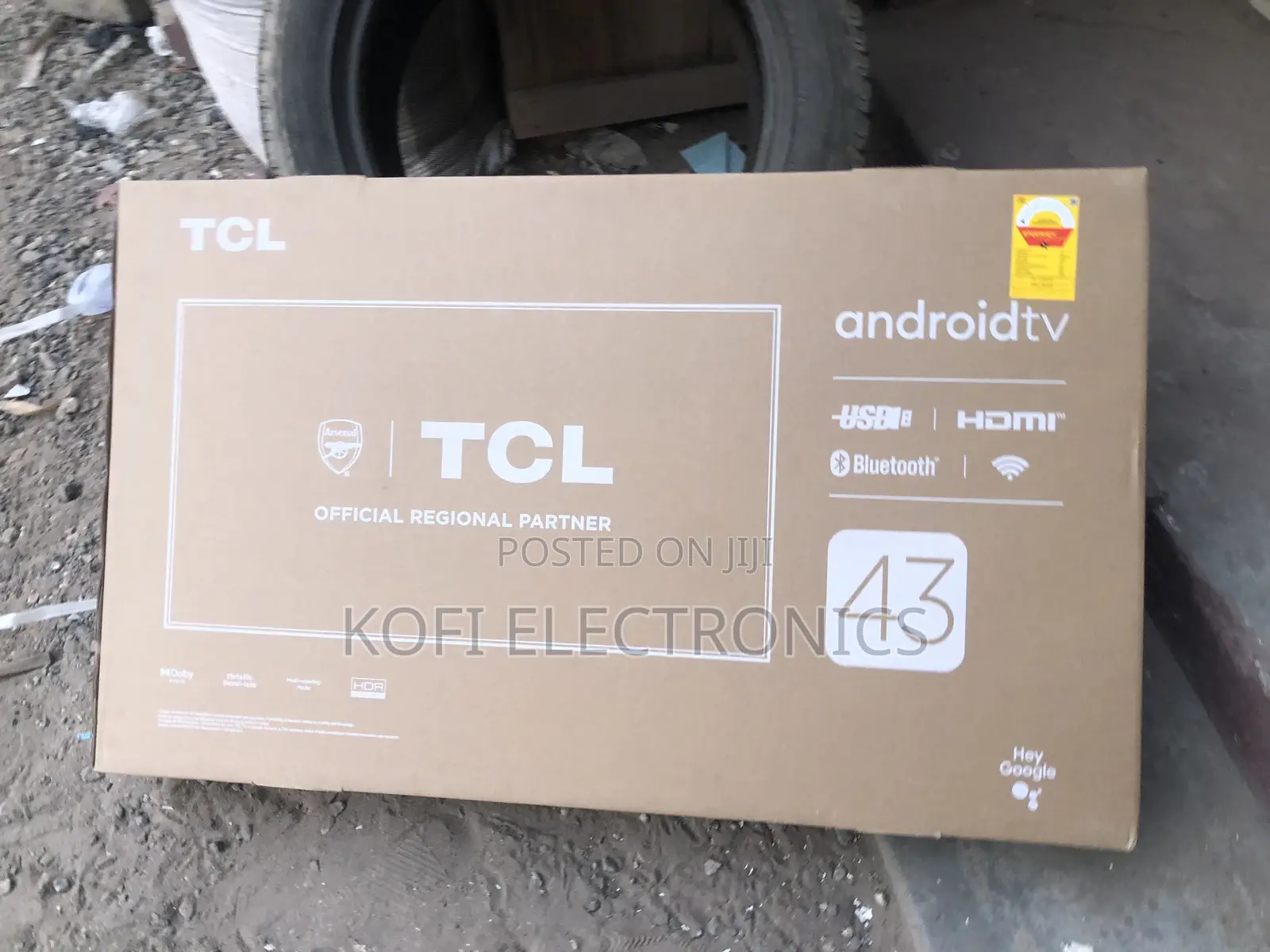 TCL 43 Inch Smart Android TV Ideal For A Room