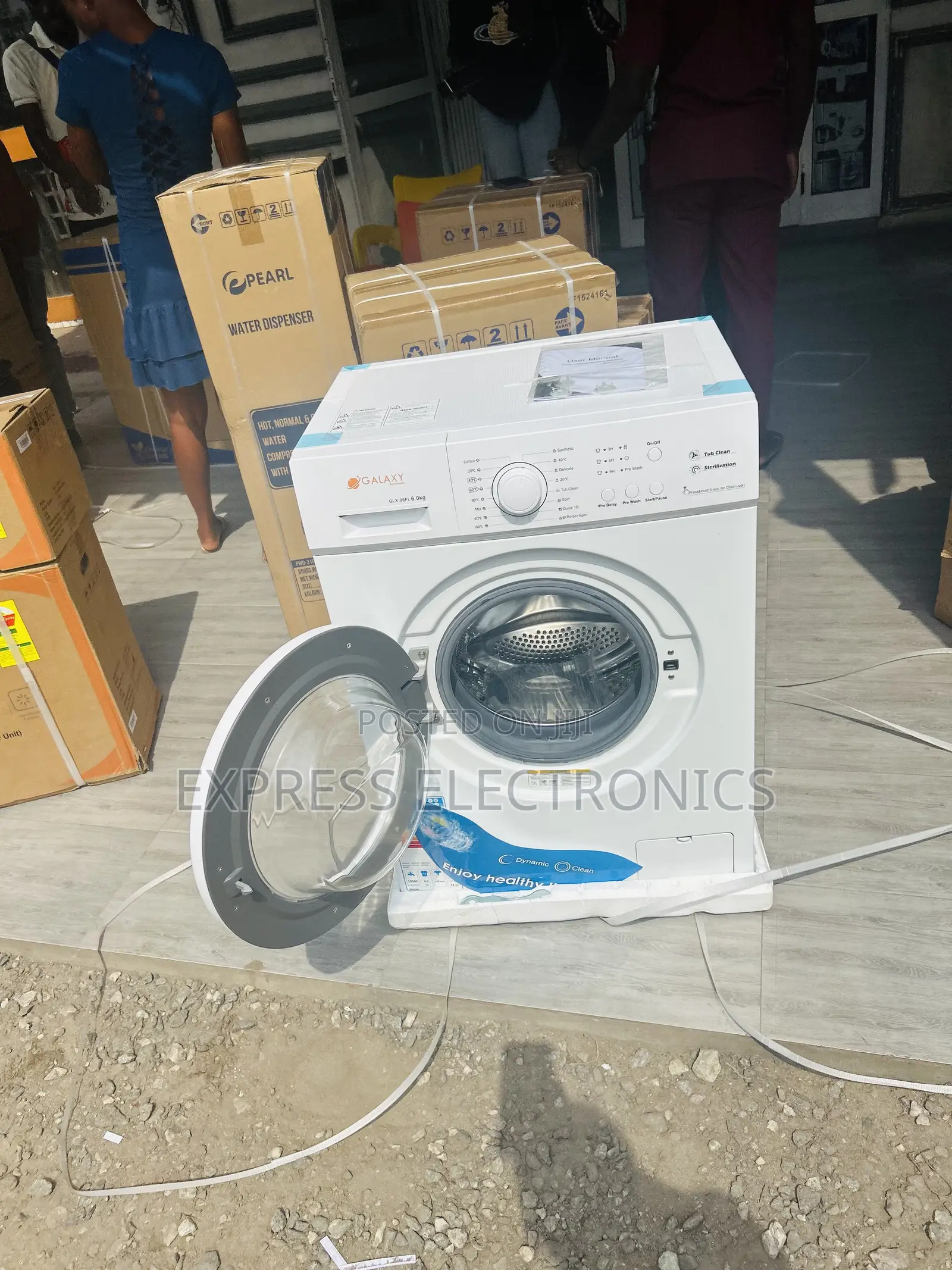 Duration Anti Rust WM Full Auto Galaxy 6kg Front Load