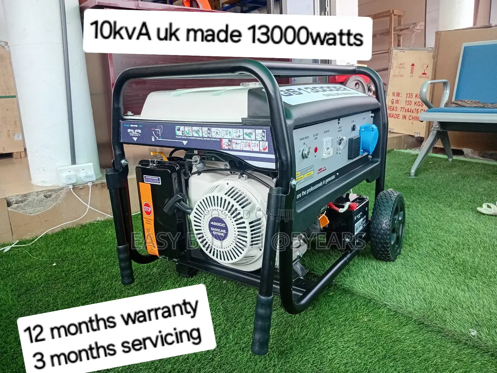 Splendid 10kva 13000watts Uk Standard Petrol Generator 10kva